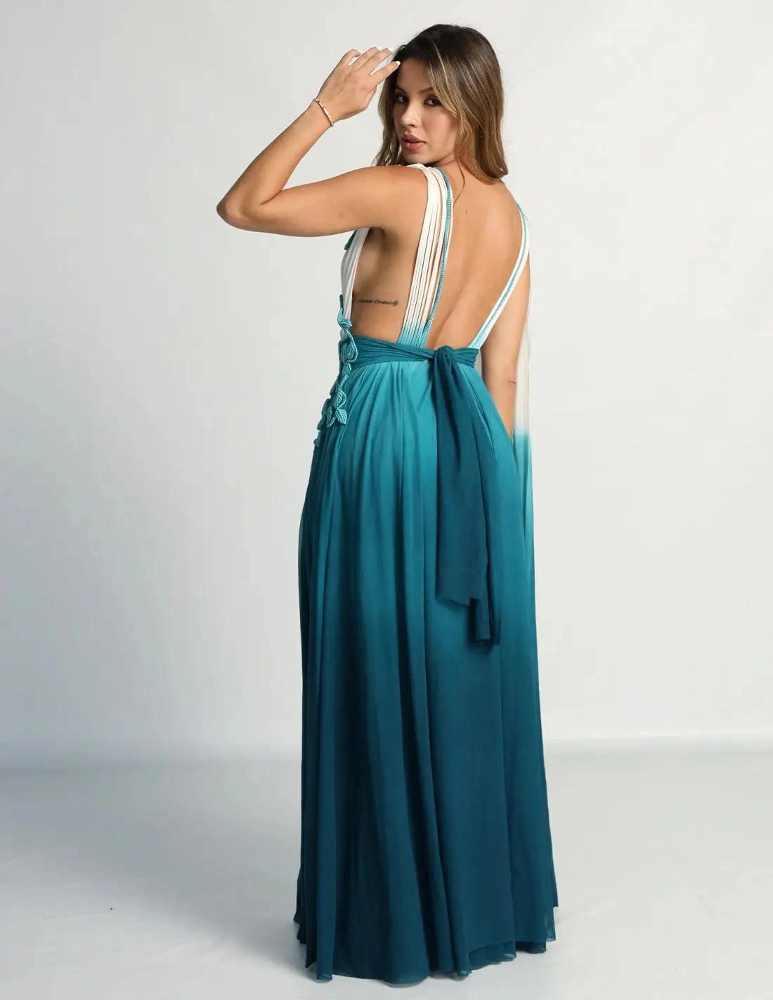 Vestido Copernico Ivory + Oil - imagen 2