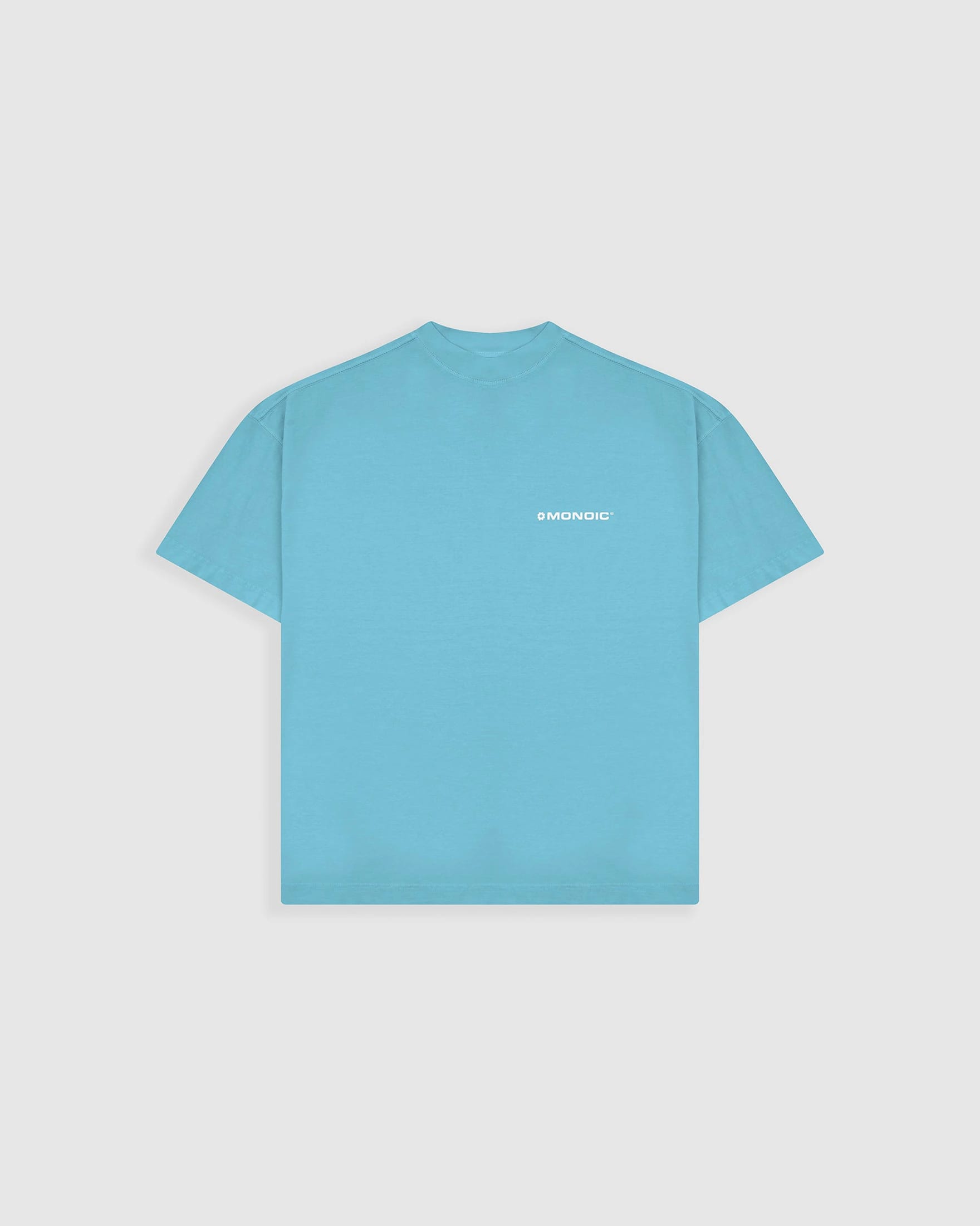 Camiseta Boxy Fit Básica V4 - Azul Cobalto - imagen 2