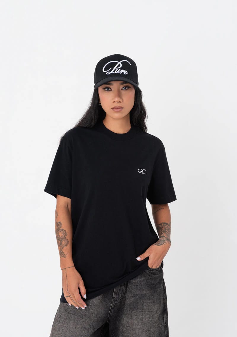Atelier regular black t-shirt - imagen 5