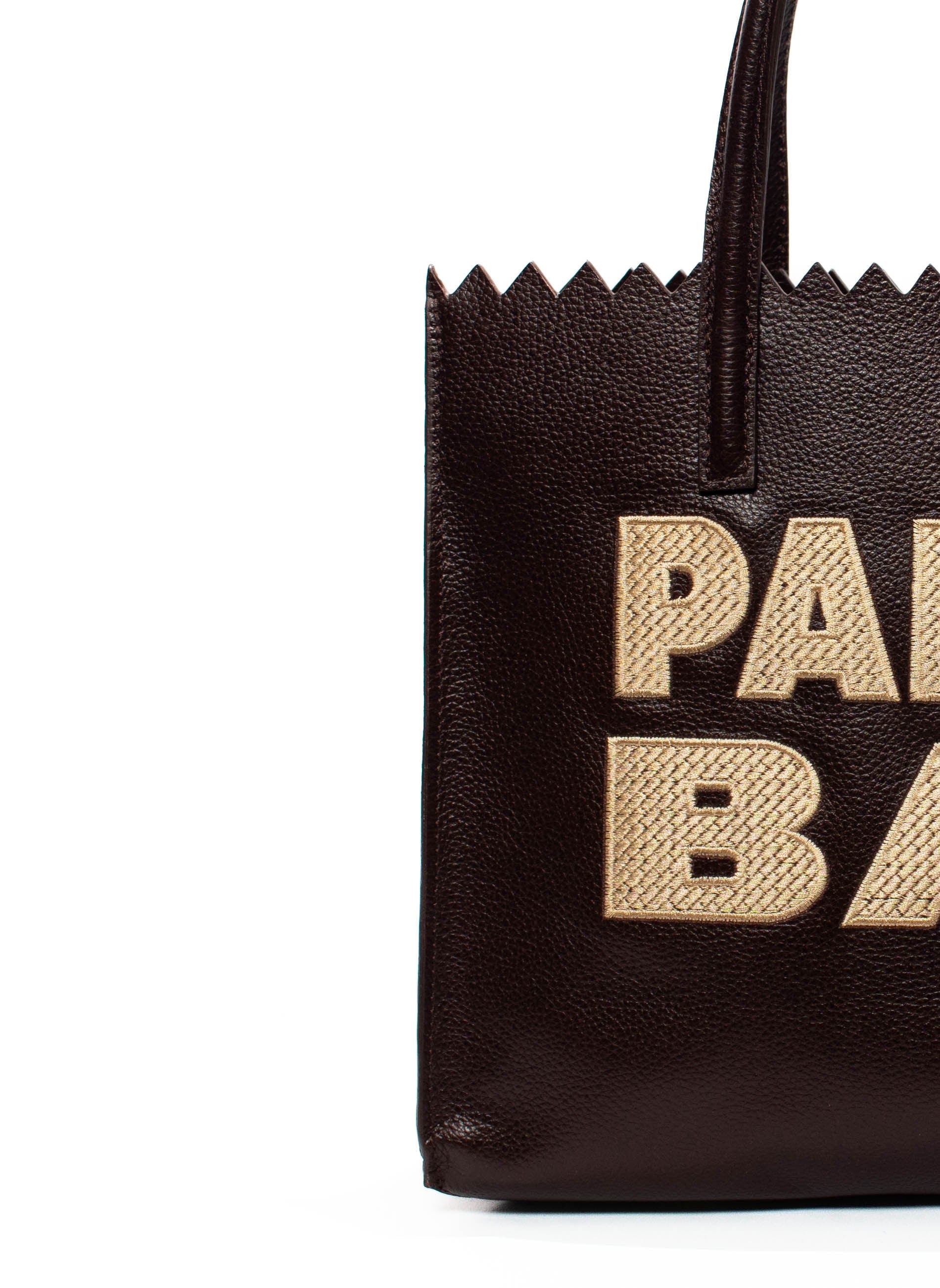 PAPER BAG - Chocolate x ivory - imagen 3