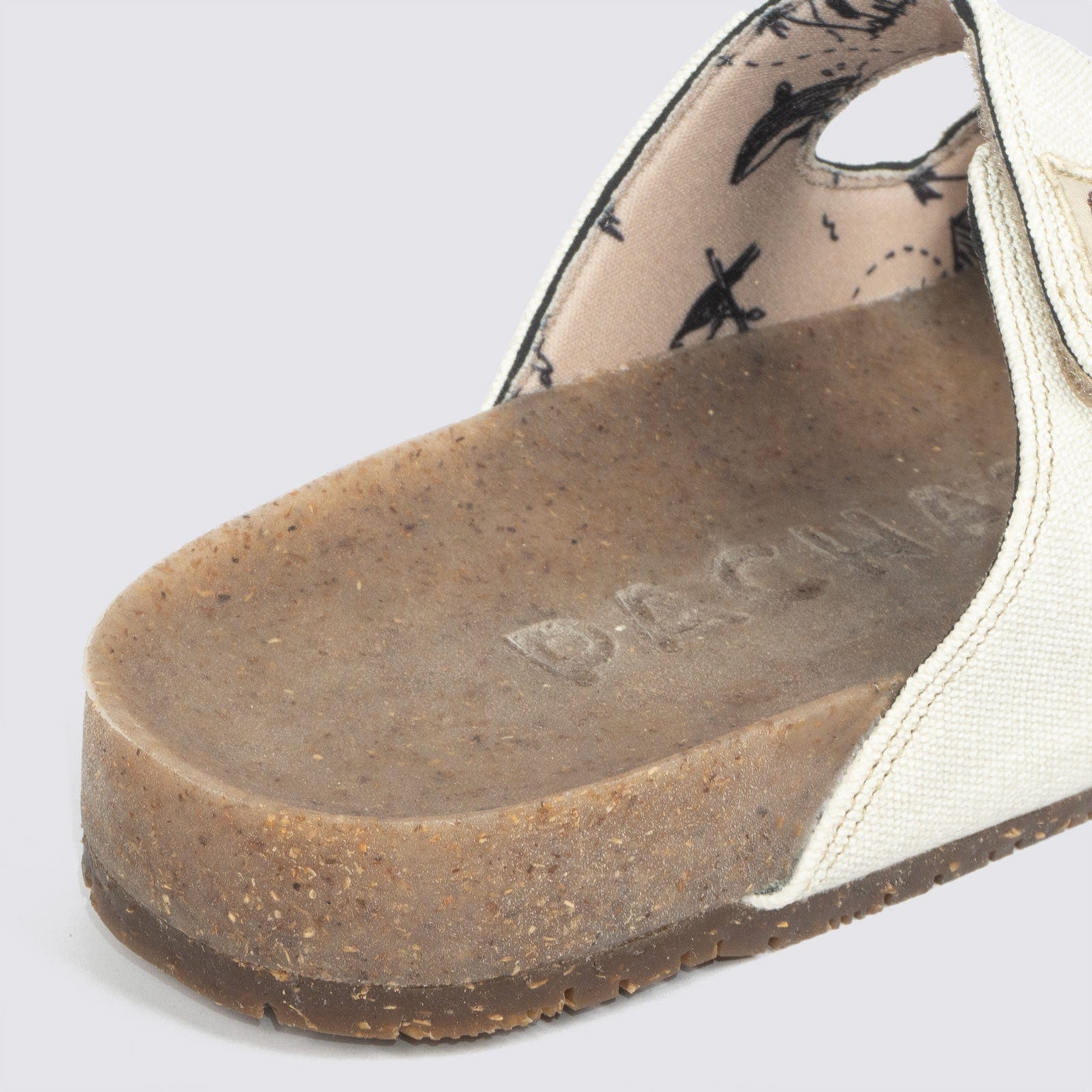 Sandalias dos correas "Bitacora" Blanca - imagen 5