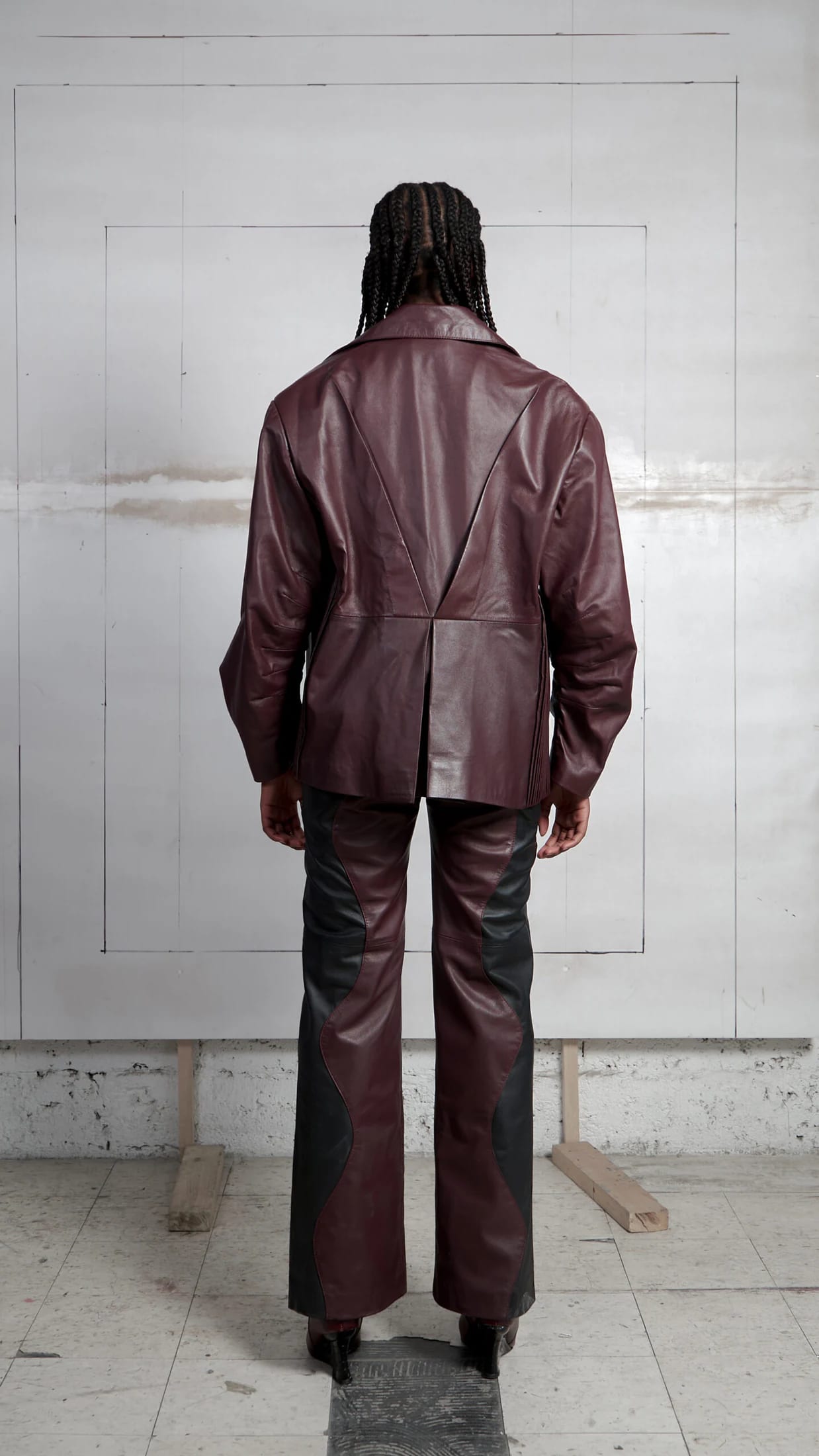FURROWS LEATHER BLAZER - imagen 5