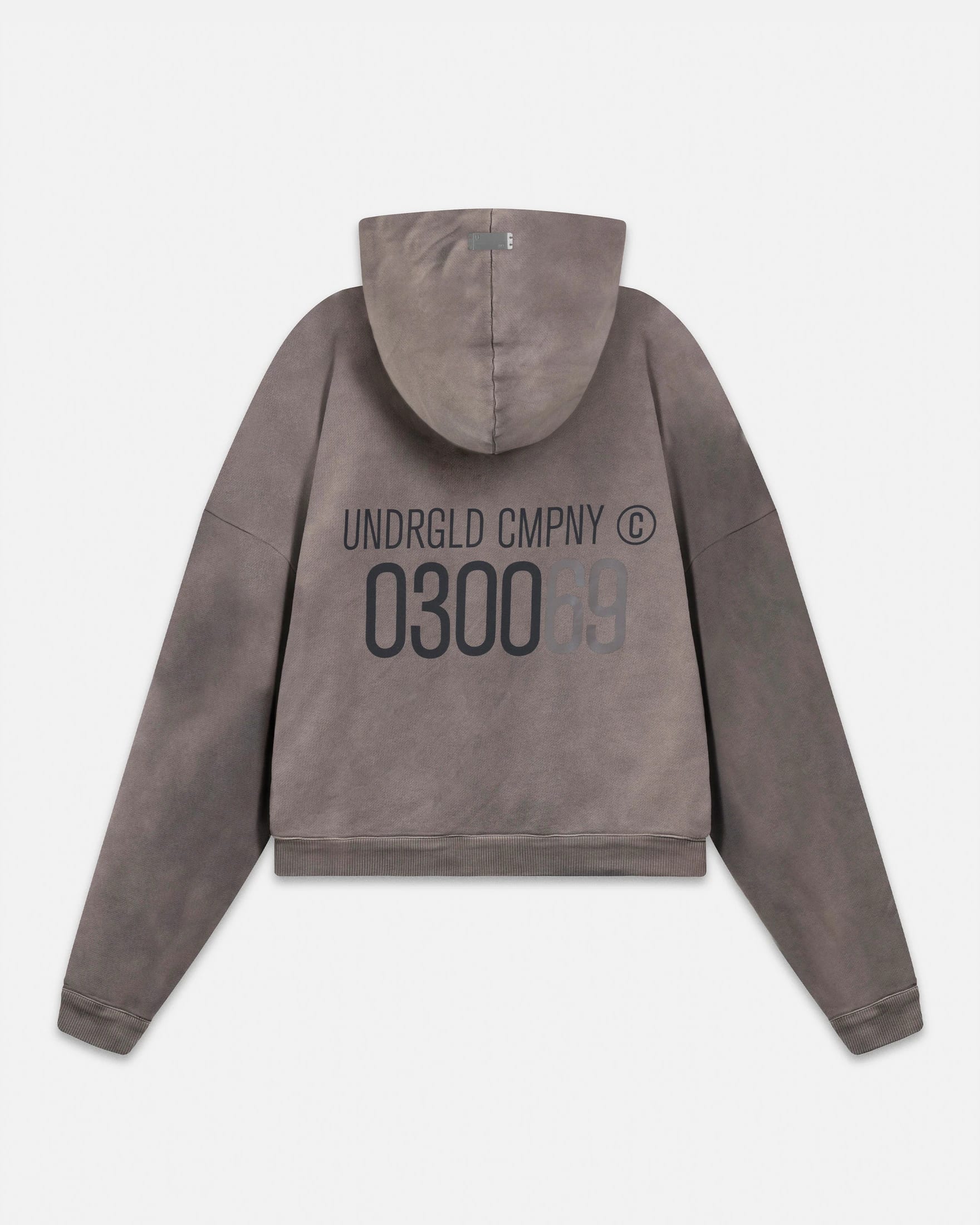 Spring Code Boxy Fit Hoodie Vintage Gray - imagen 3