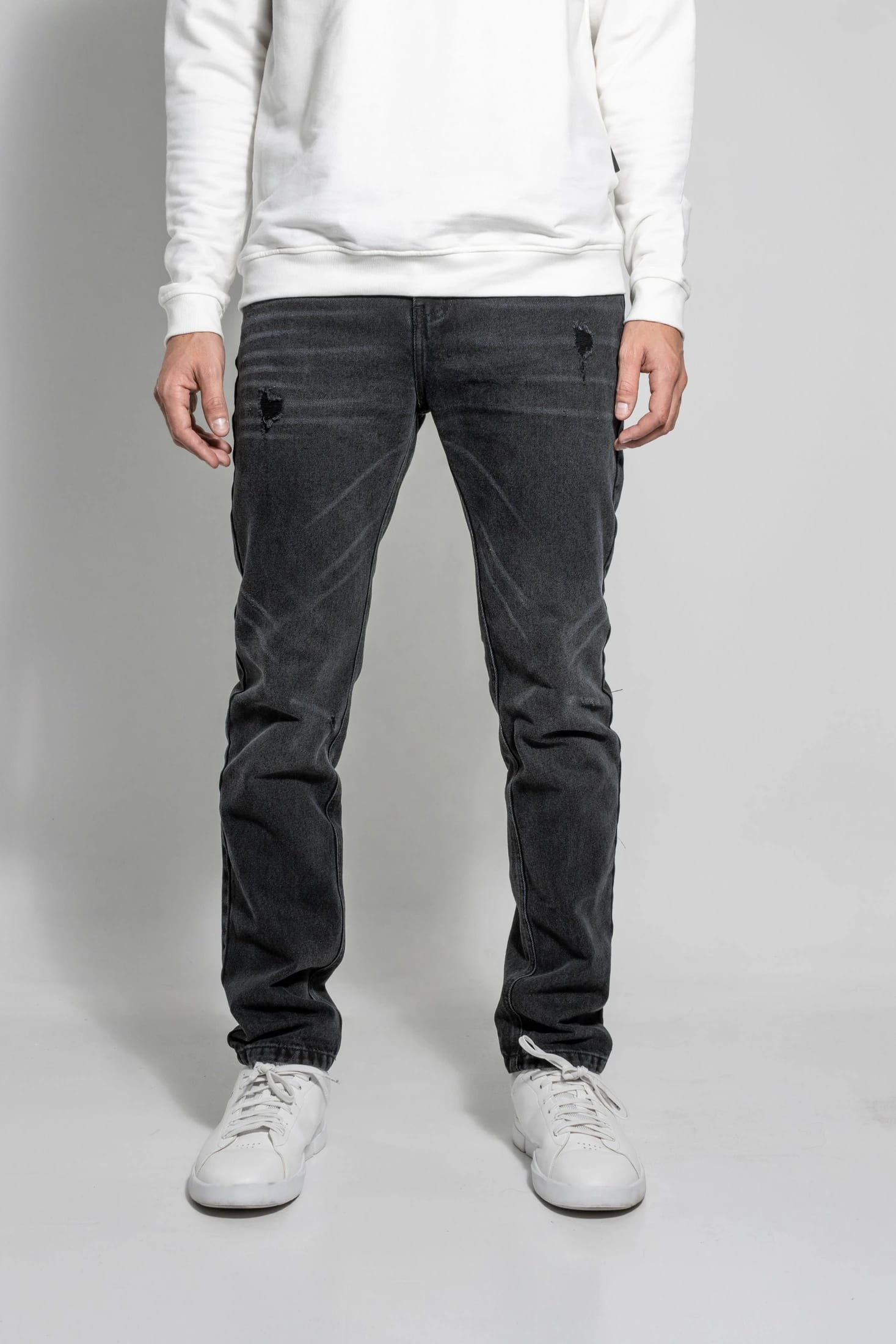 Jean Negro con Rotos - imagen 1