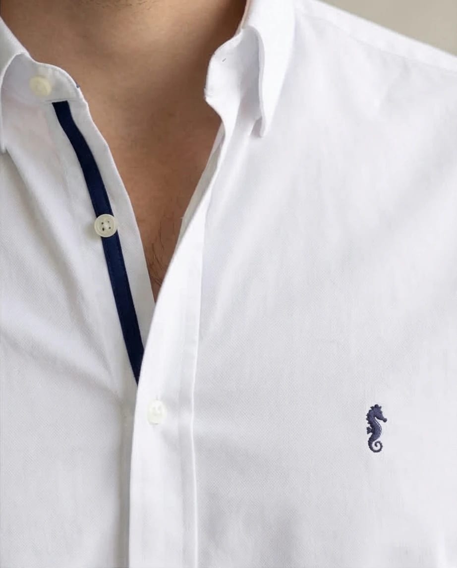 Camisa Berlin Manga Larga Blanca - imagen 2