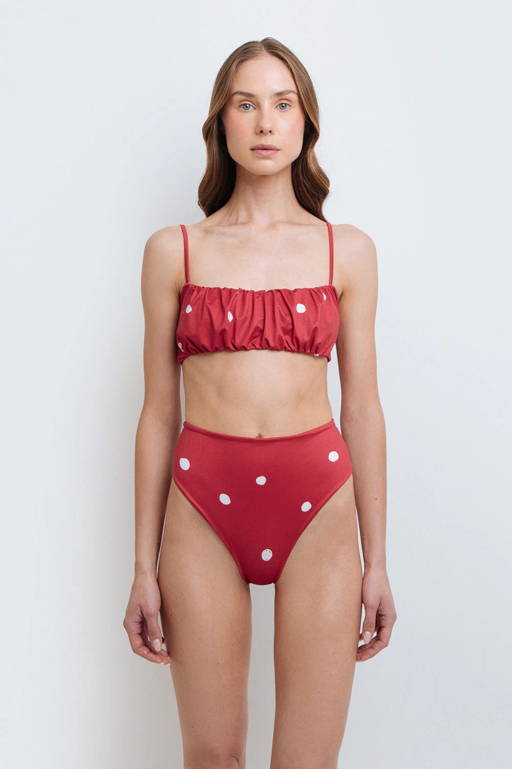 Bottom de Bikini Lola Wine Dots - imagen 2