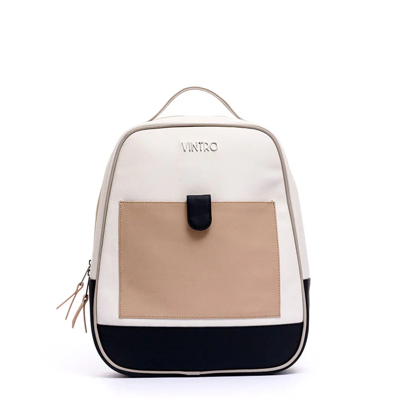 Morral Para Mujer Atenas Negro Con Bolsillo externo - imagen 1