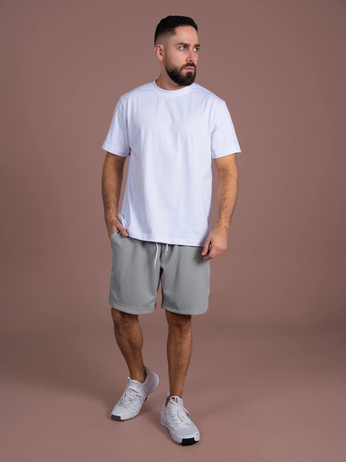 Pantaloneta moenia atenas hombre gris - imagen 2