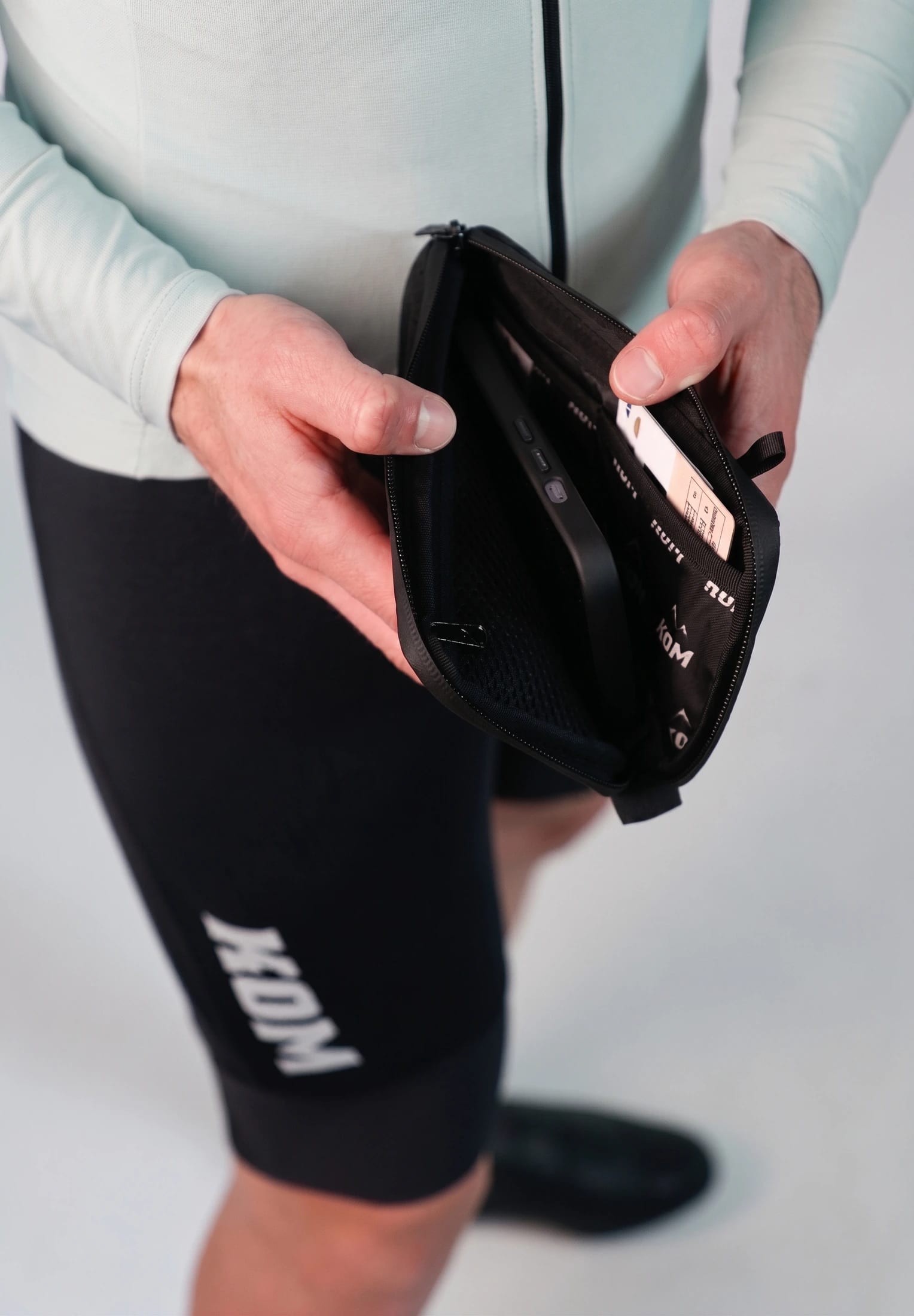 Billetera ciclismo, running de lona semi impermeable - imagen 1
