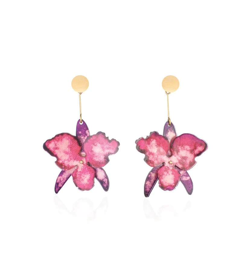 Aretes Orquídea Mediano - imagen 1