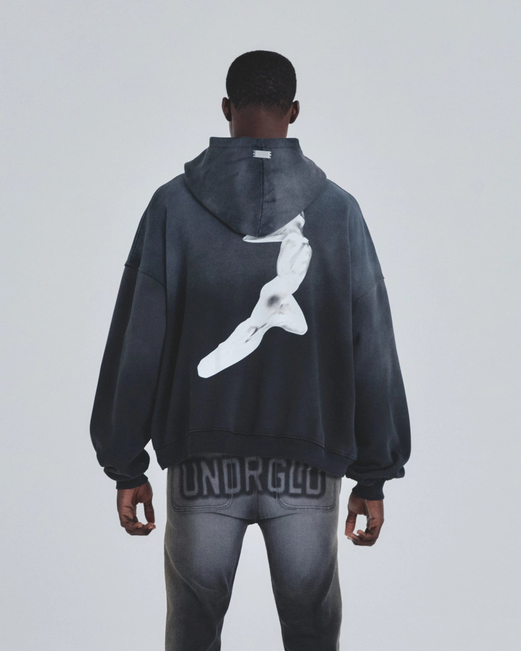 Holy State Beautiful Soul Hoodie Midnight Black - imagen 7