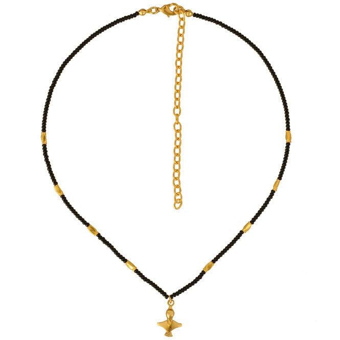 Collar negro mini y dije ave en vuelo Tolima - imagen 1