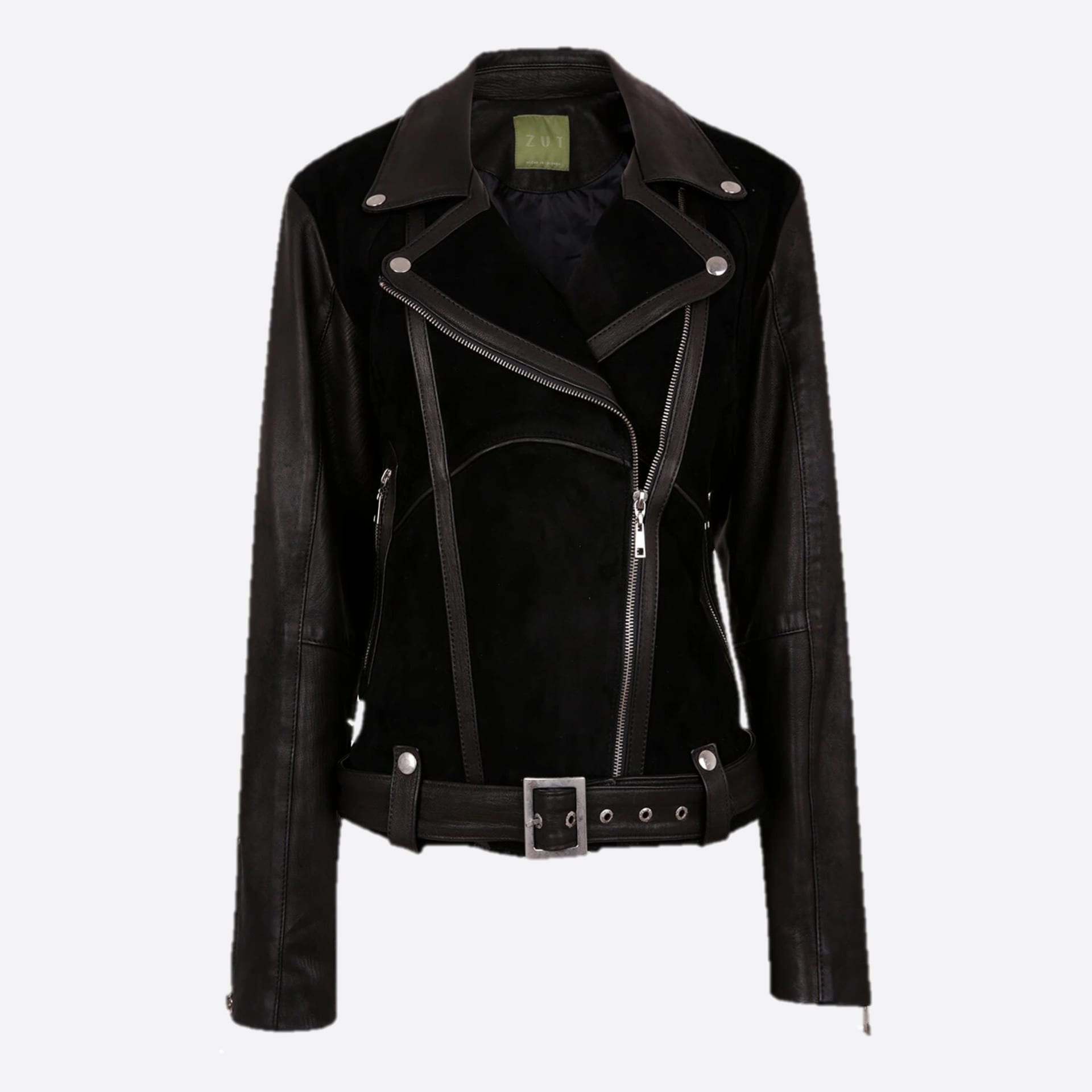 ROSANA SHORT JACKET WITH BELT - imagen 2