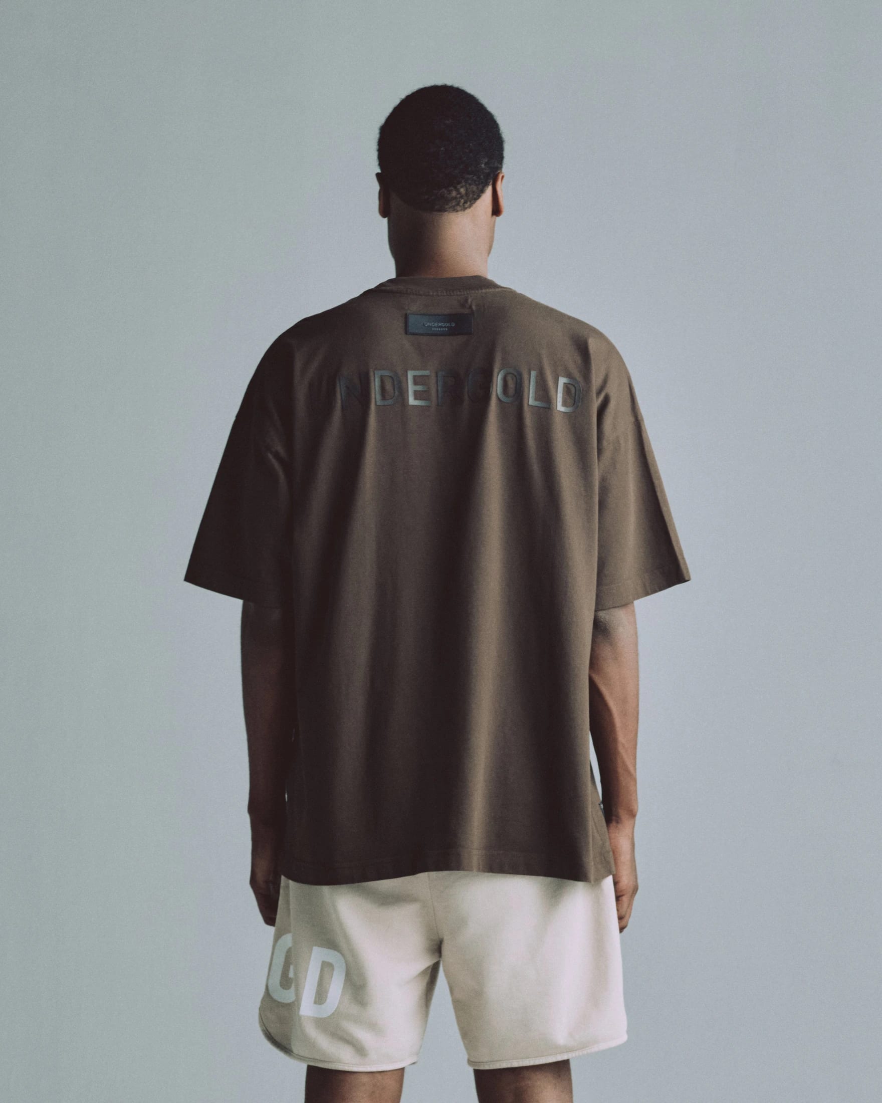 Line Logo Tshirt Brown - imagen 5