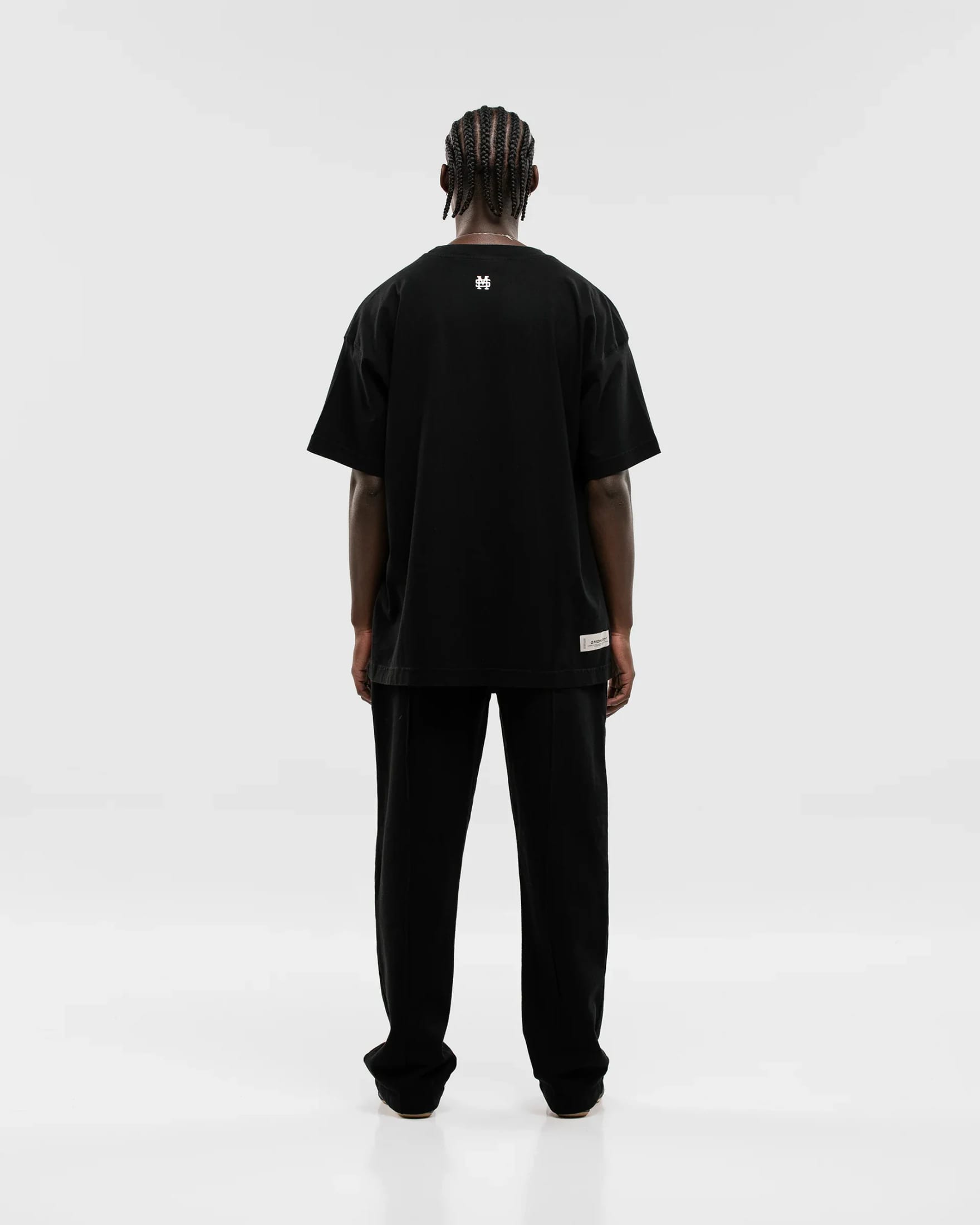 Camiseta Oversized Básica V2 - Negro Oscuro - imagen 9