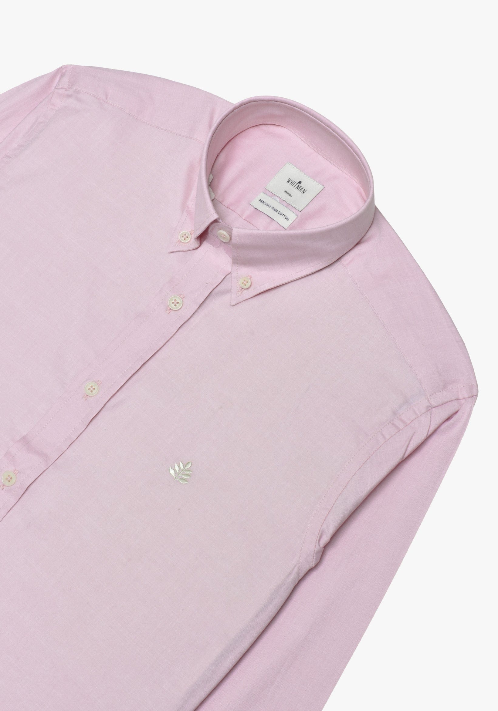 Camisa Rosada Cuello Button Down L-Mar - imagen 3