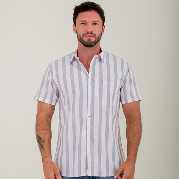 CAMISA MC 100% ALGODON HOMBRE - imagen 2