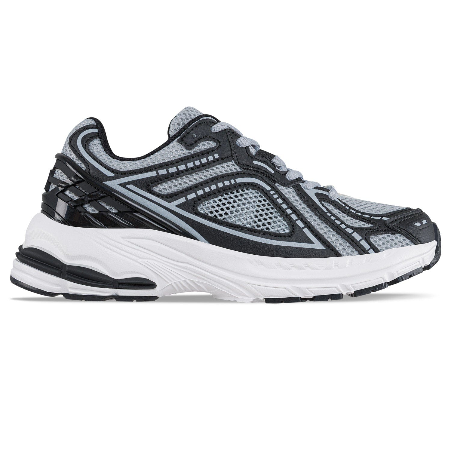 Tenis Urbanos Xecod Negro-Gris Croydon Para Mujer - imagen 2