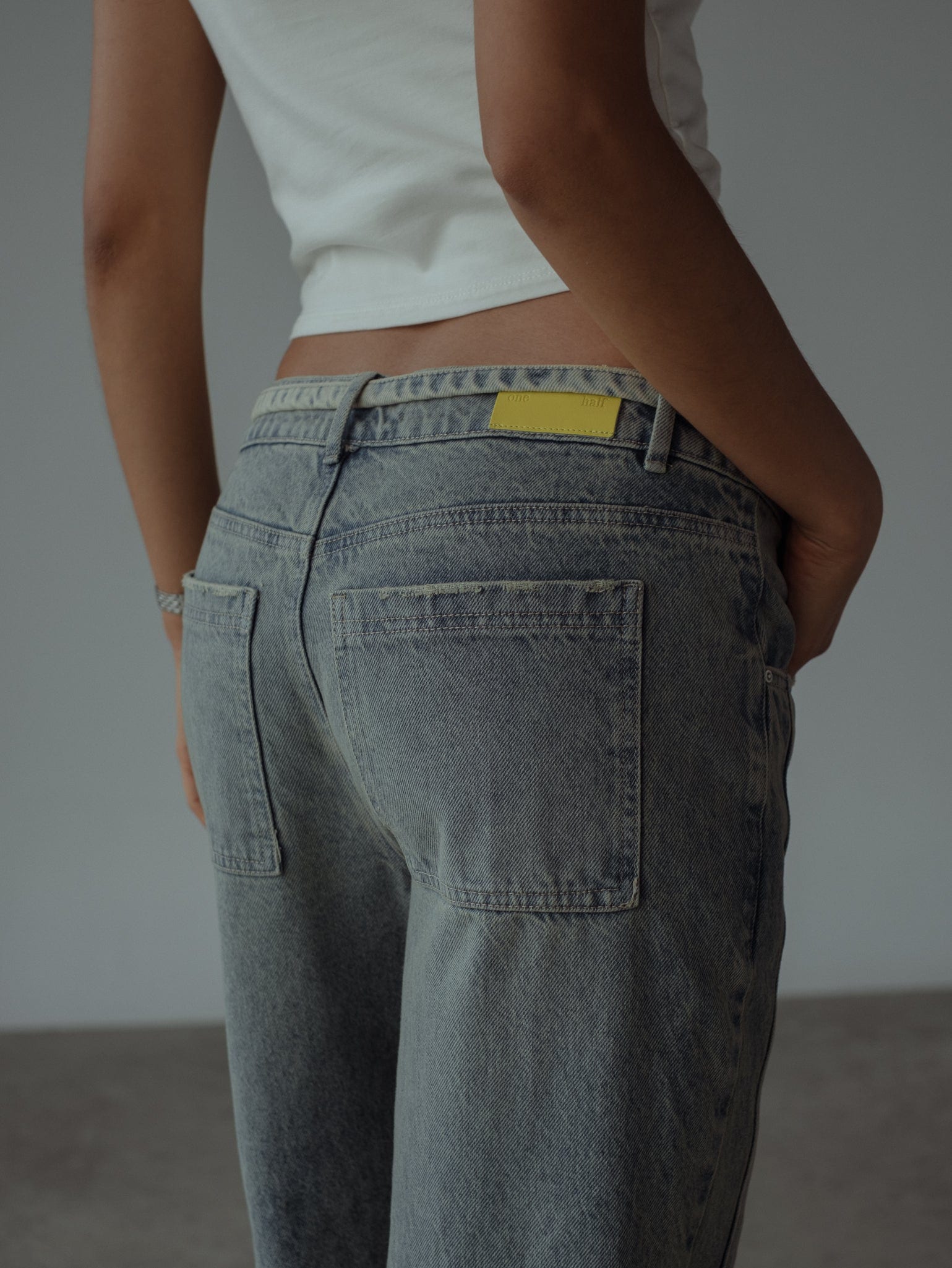 LOOSE CORD JEAN - DIRTY WASH CLEAR BLUE - imagen 12