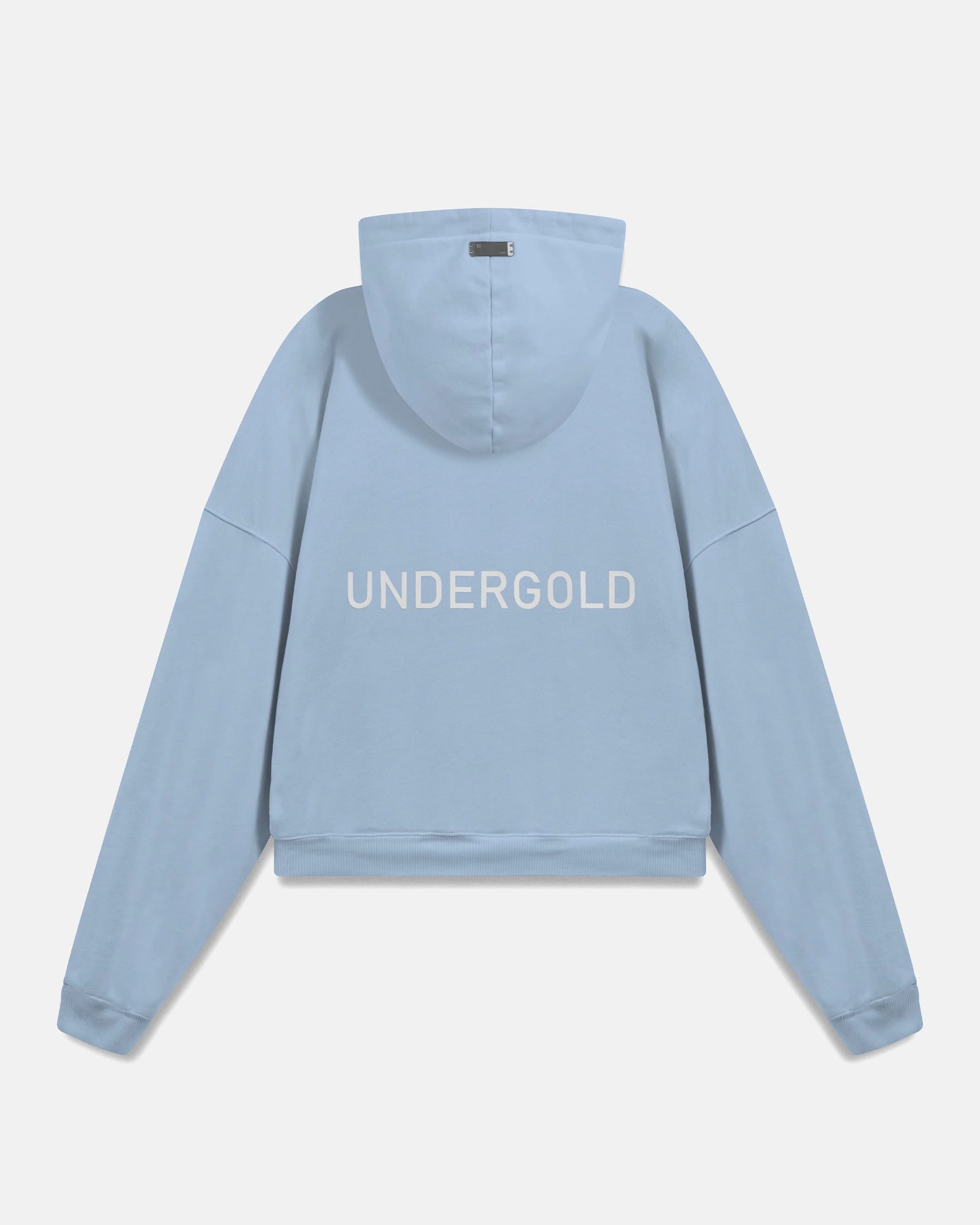 Basics Undergold Boxy Fit Hoodie Light Blue - imagen 1