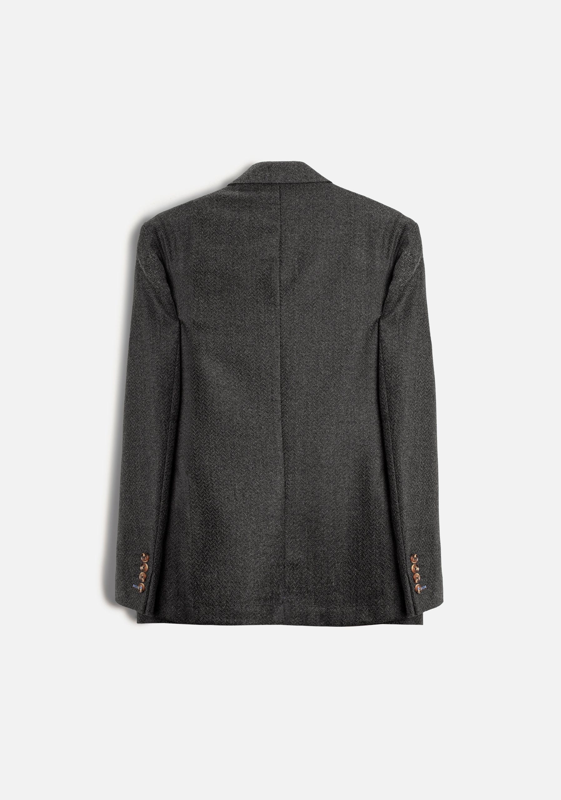 Blazer H Poett Lana Gris Osc - imagen 4