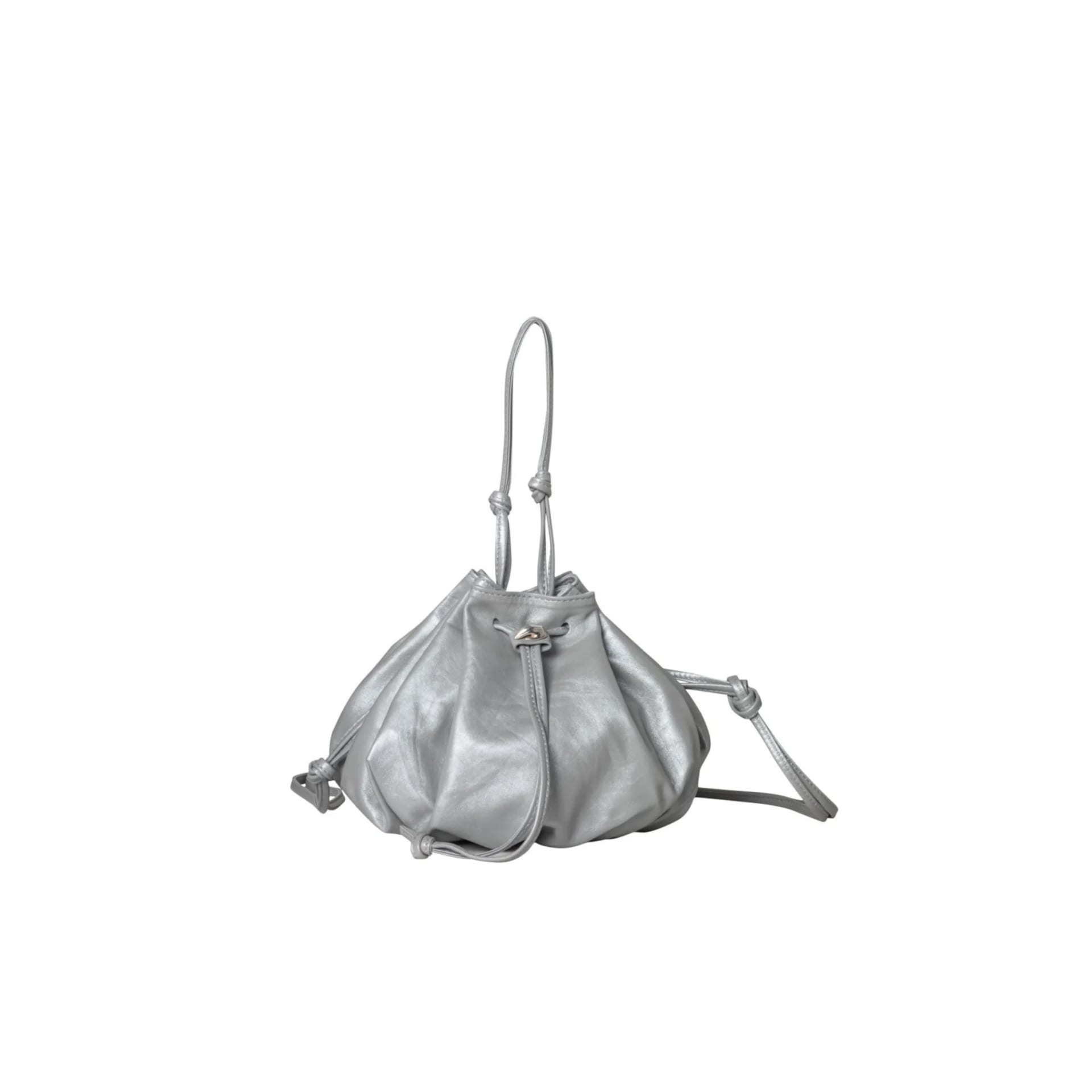 Alpha Bottle Green Leather Bag - imagen 2