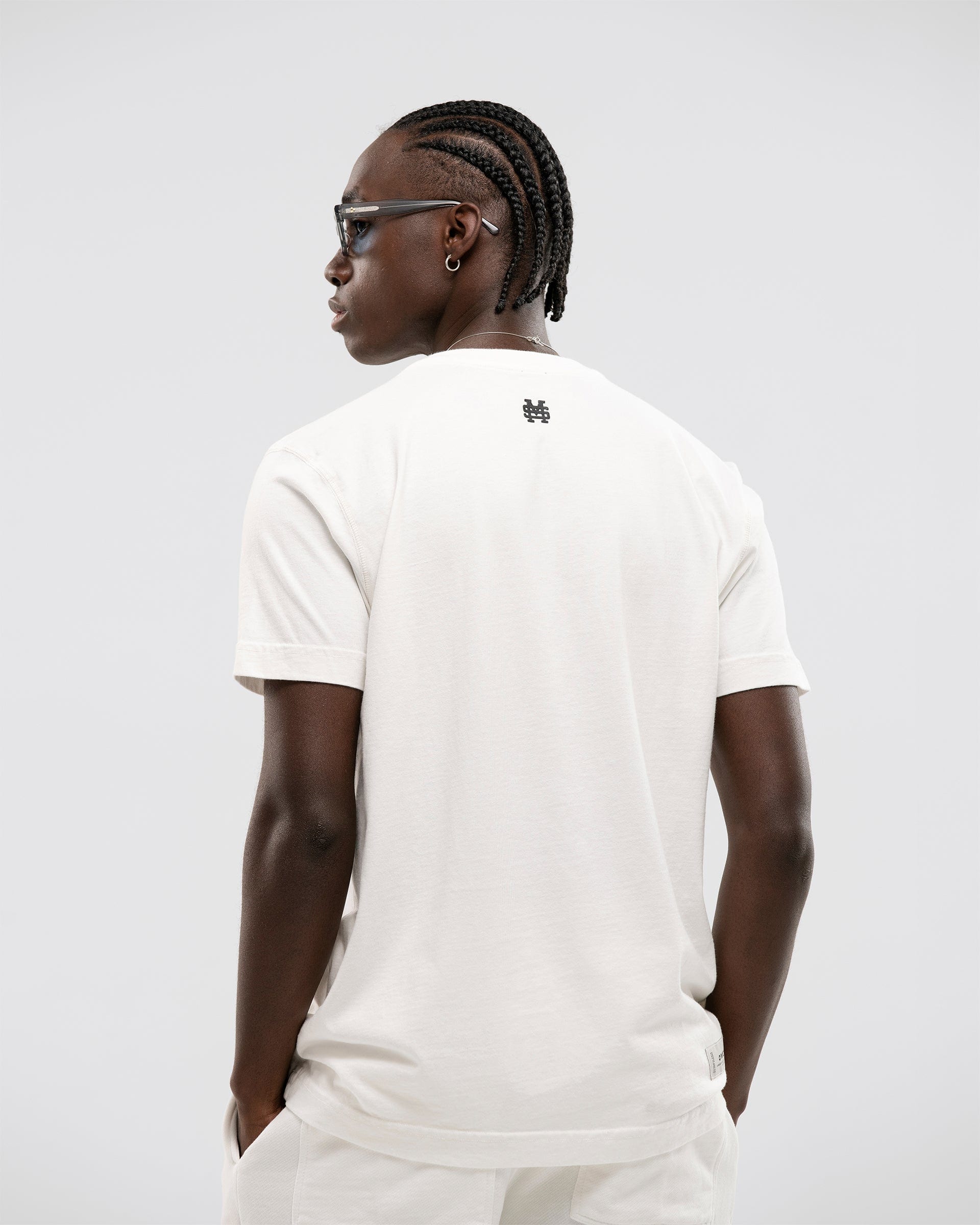 Camiseta Regular Fit Básica V2 - Off White - imagen 4