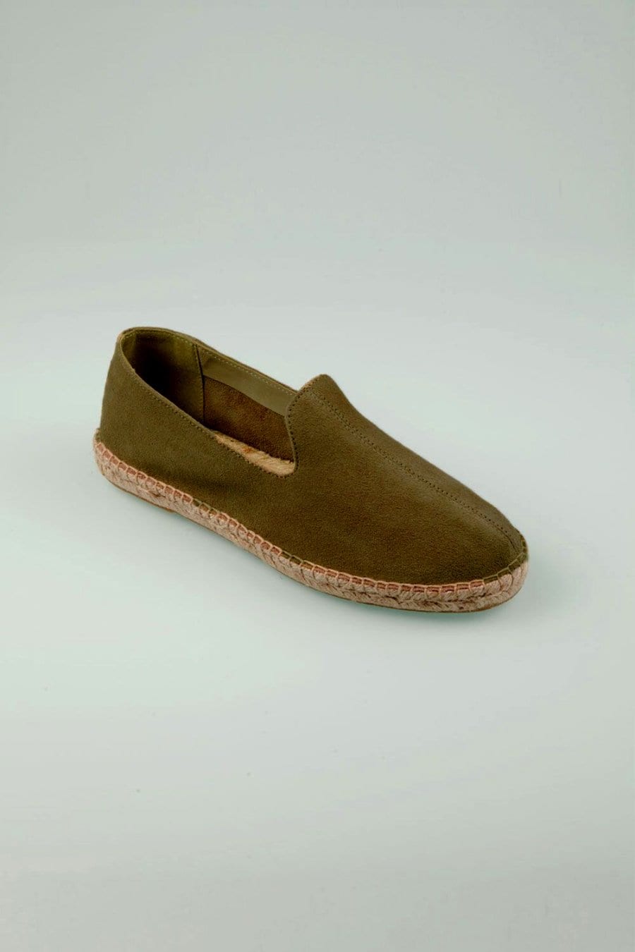 Men's leather espadrille clover canvas - imagen 2