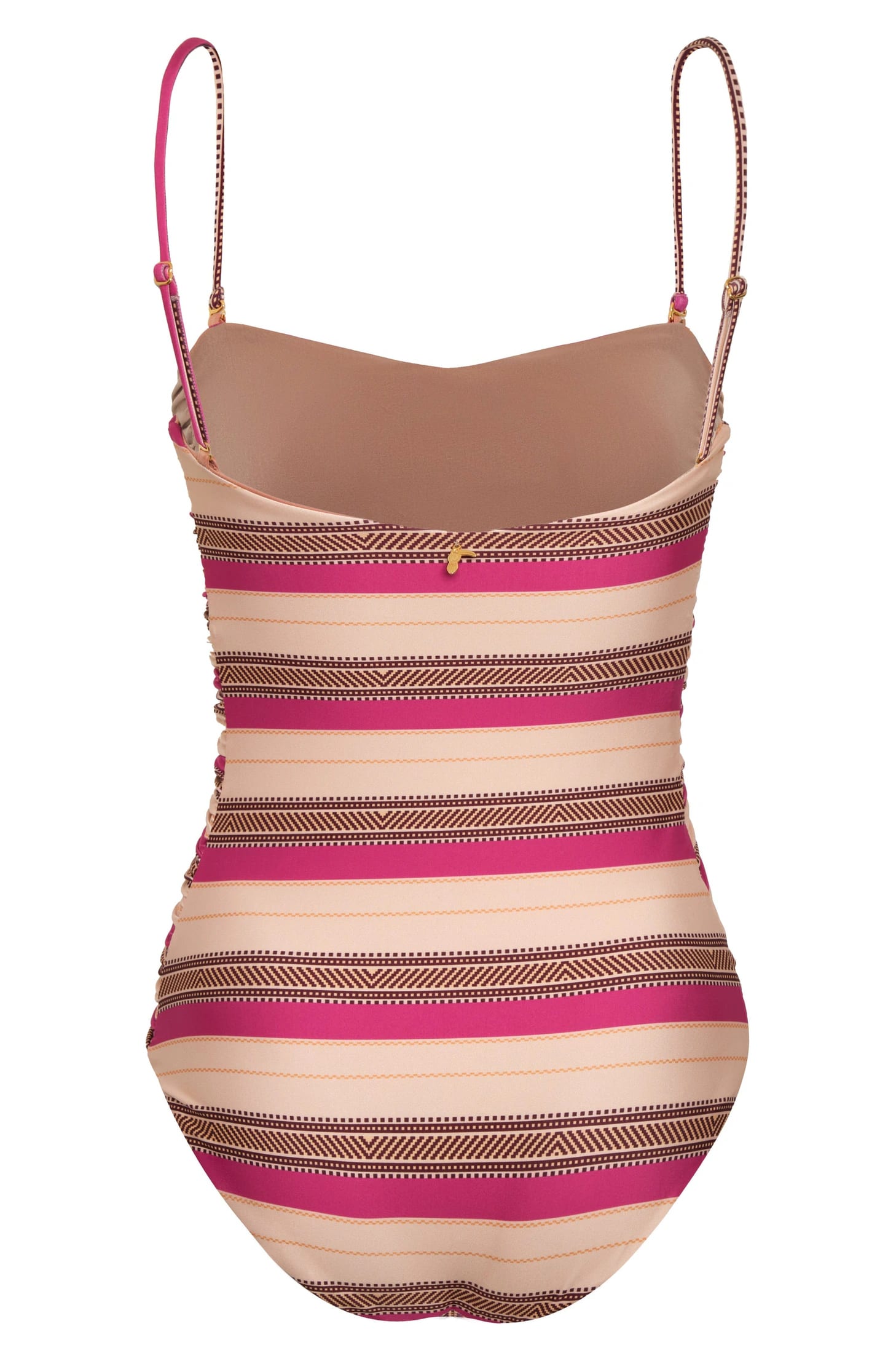 Las Balsas One Piece / Ethnic Pink Stripes - imagen 4