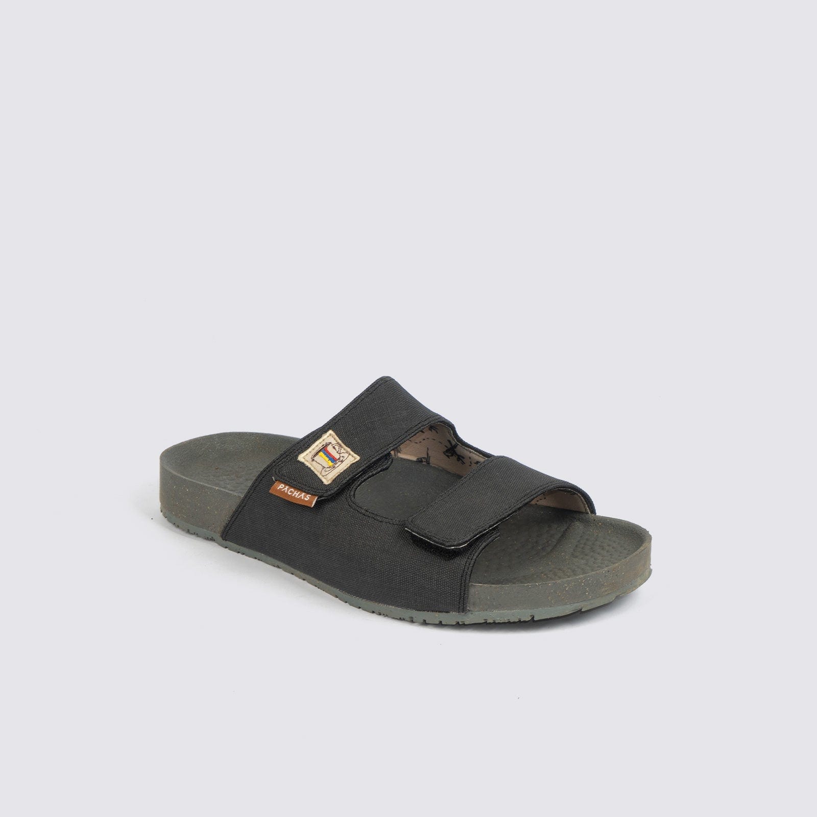 Sandalias dos correas "Bitacora" Azabache - imagen 2