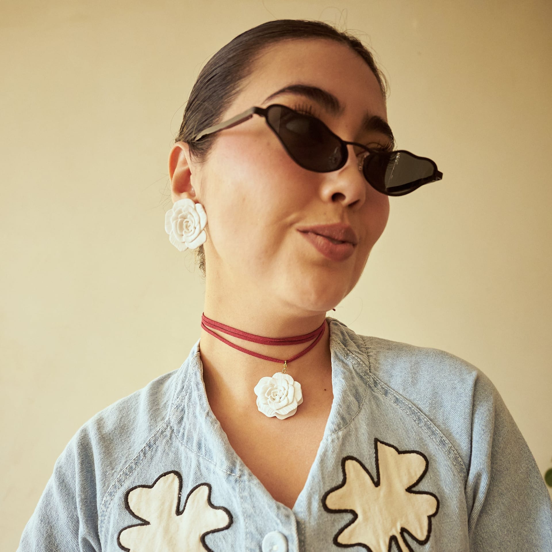 Aretes Rose Maxi - imagen 5