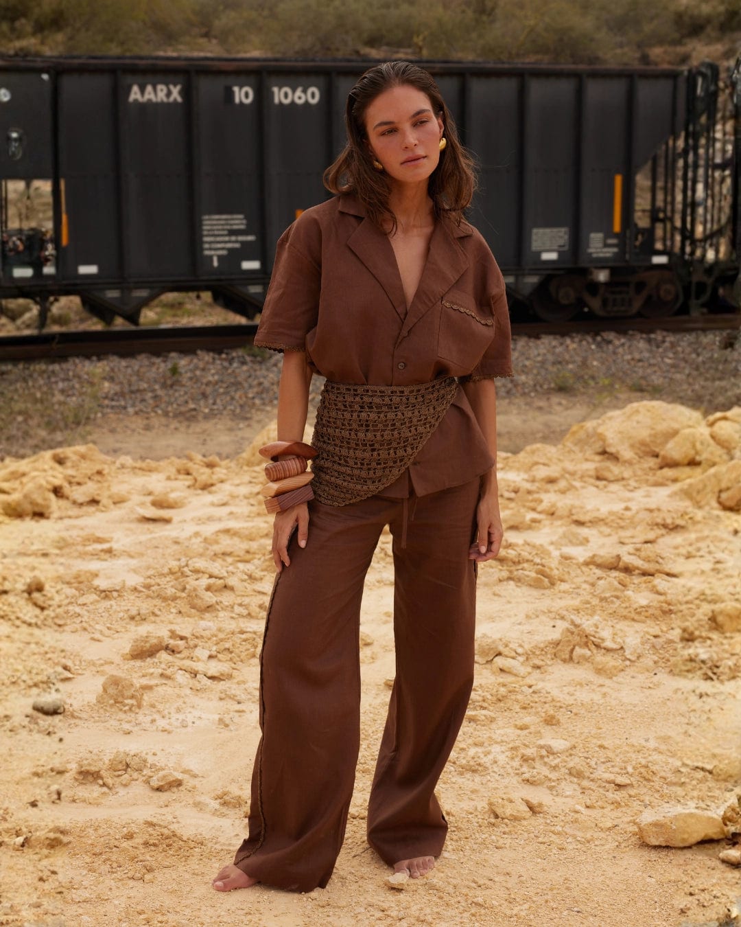 MAJAYURA PANT - MOCCA - imagen 3