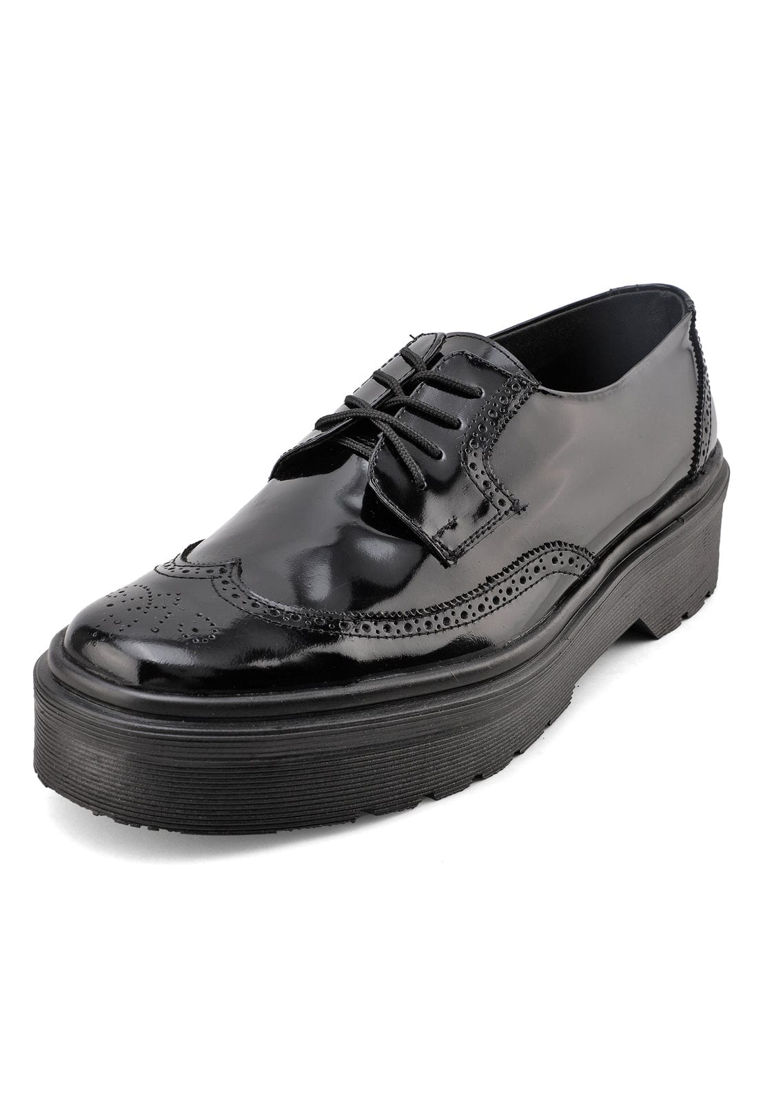 Zapatos oxford negros suela chunky - imagen 7