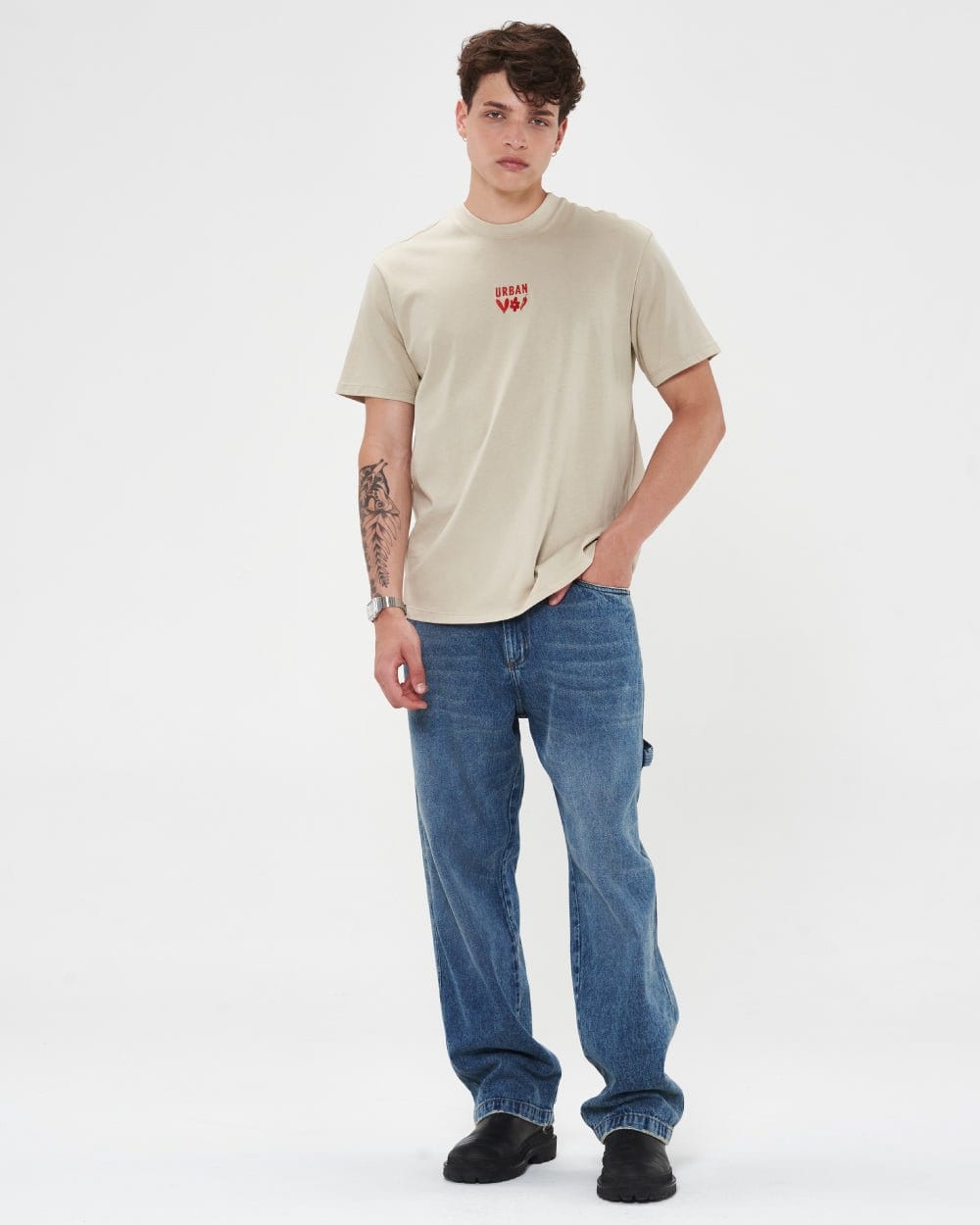 CLOVER TEE BEIGE - imagen 5