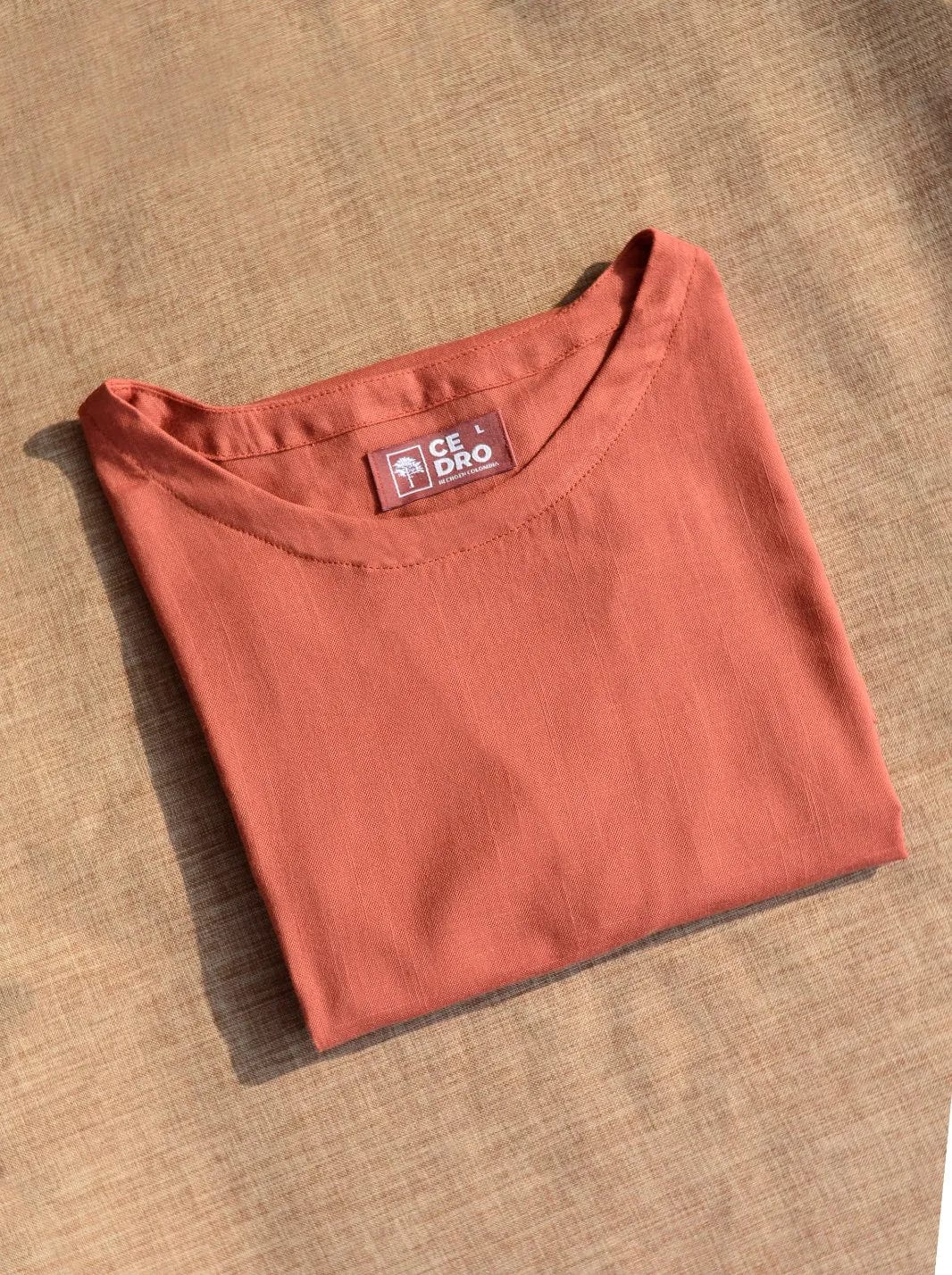 CAMISETA LINO ALGODÓN - imagen 9