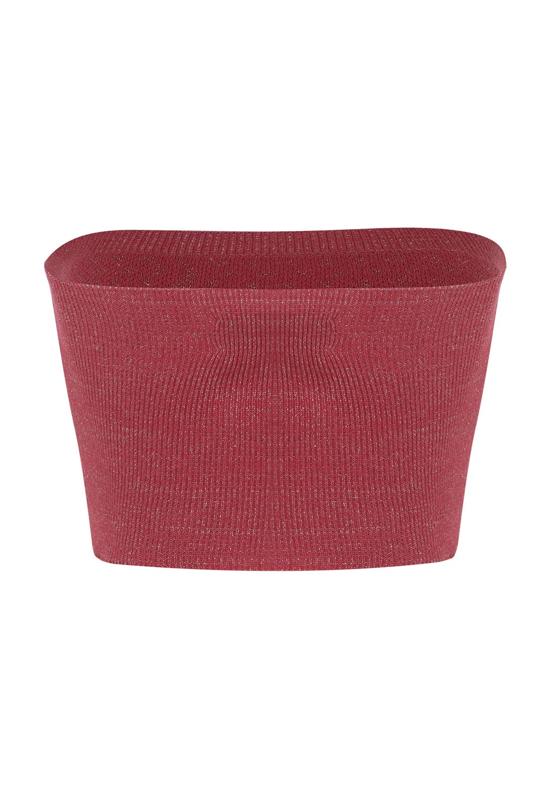 CROP TOP KNIT SOLE SALMON - imagen 2