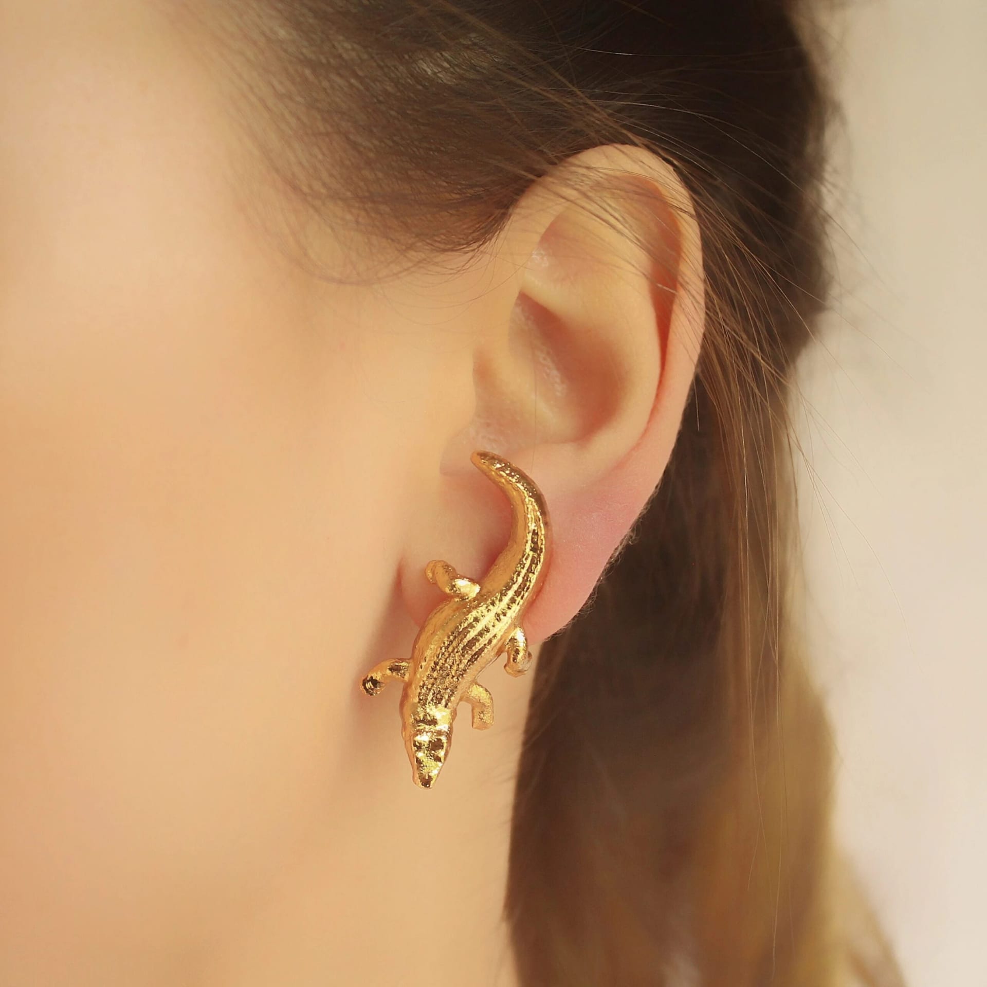 Aretes de cocodrilo - imagen 2