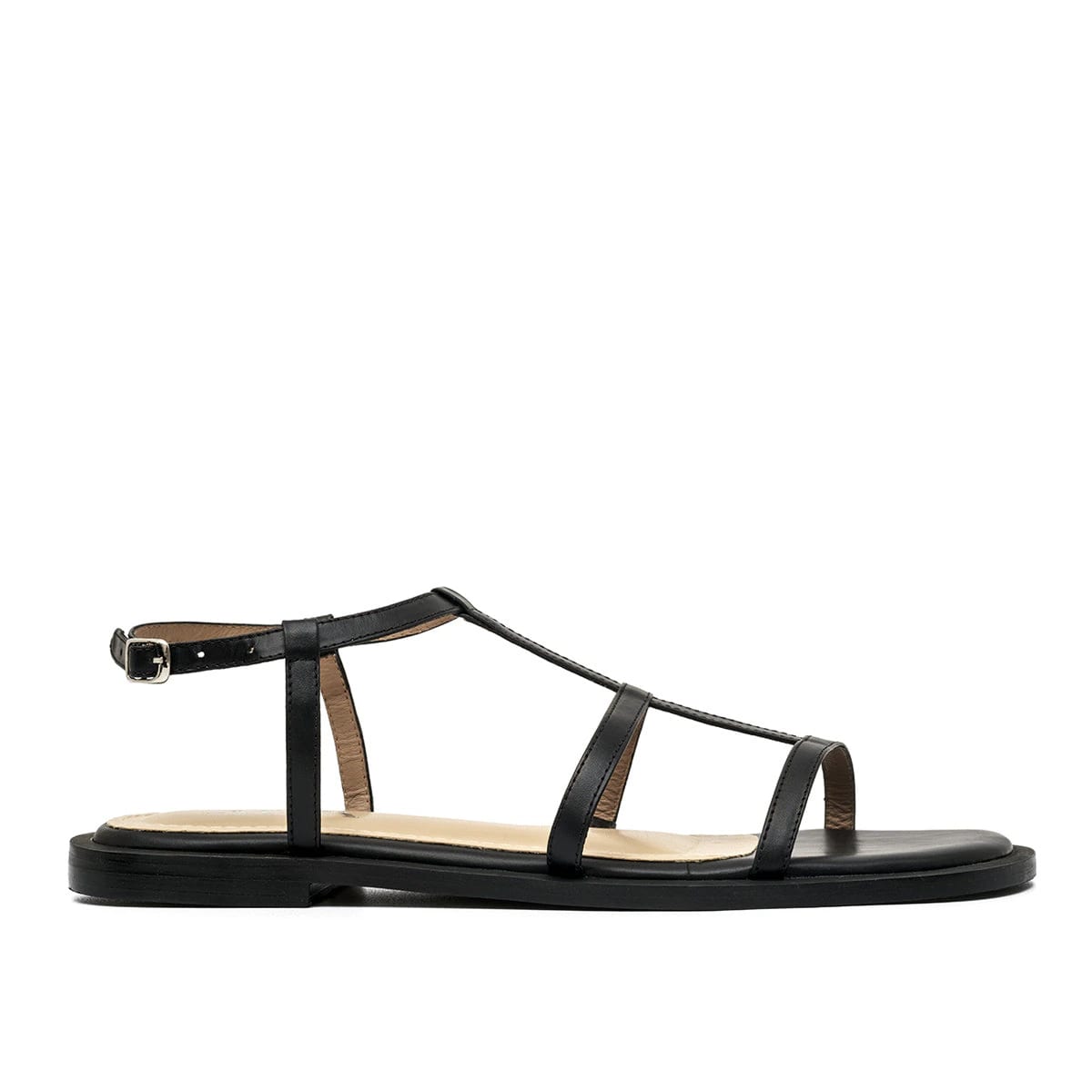 EMMA BLACK SANDALS - imagen 1
