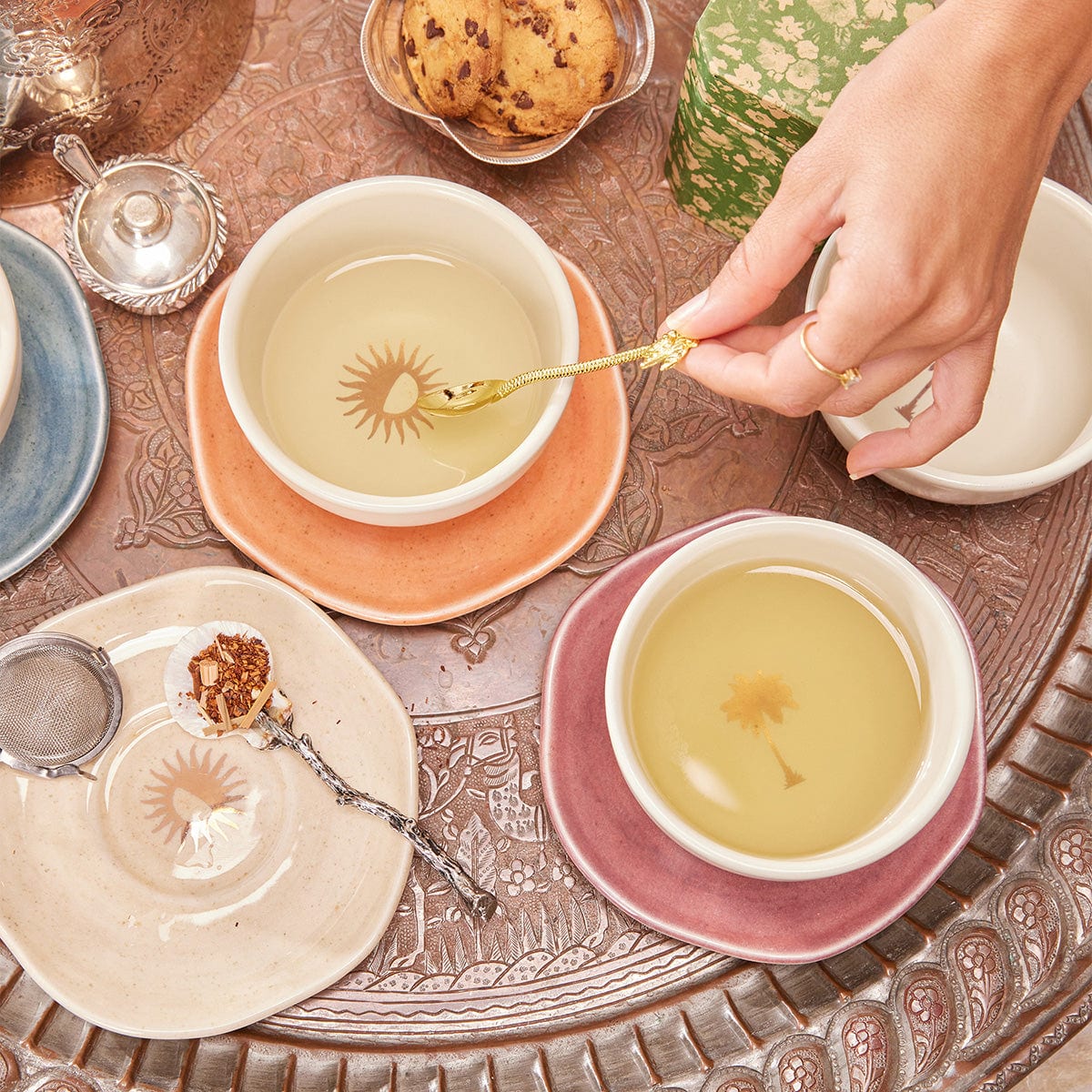 Set de Café / Té Corona x Malai 4 Puestos 8 Piezas - imagen 3