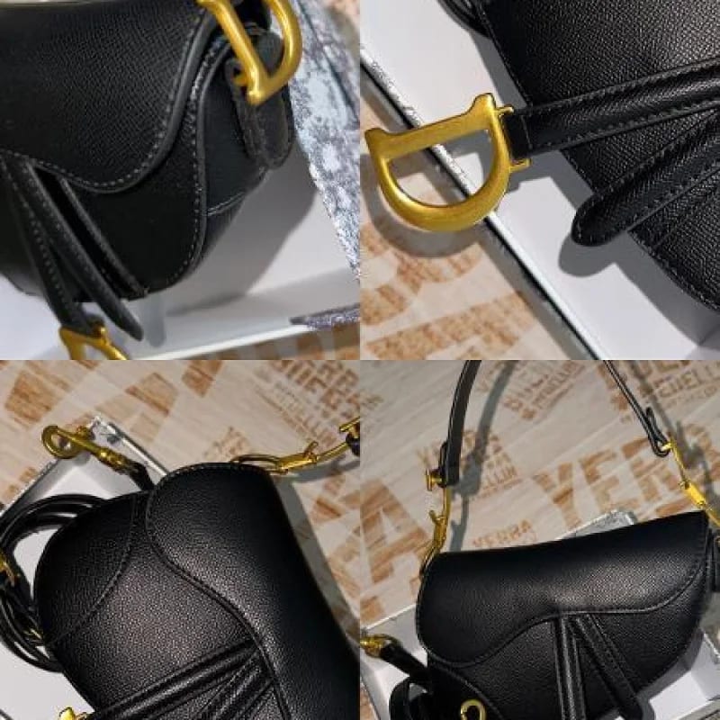 BOLSO DIOR SADDLE NEGRO PEQUENO - imagen 2