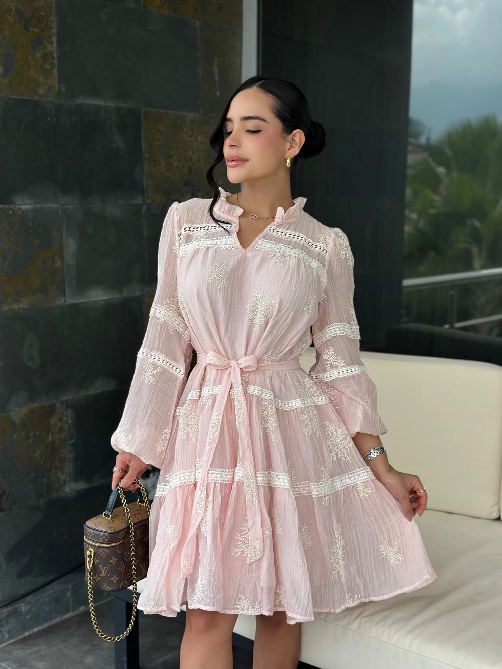 VESTIDO ALMA ROSA - imagen 4
