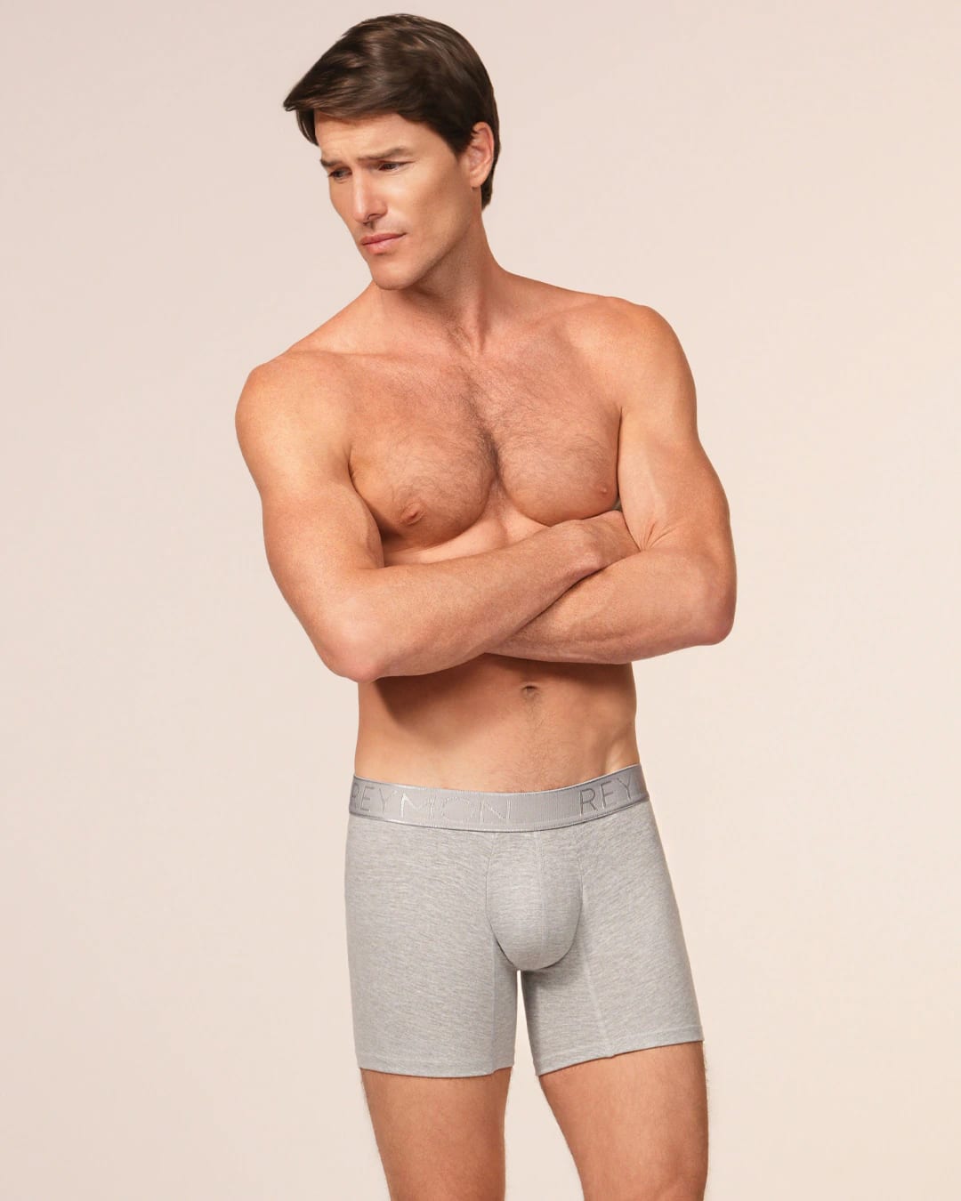 Pack x4 boxer semilargo Algodón unicolor Ref.3010-4 - imagen 4