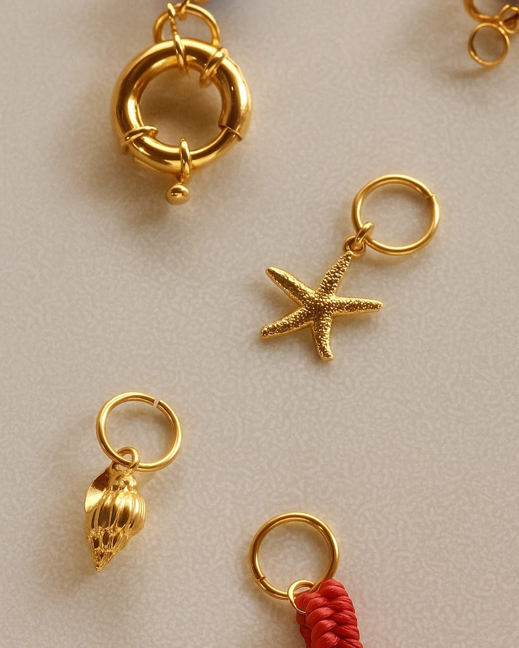 Charm Gold-Plated (x1) - for Necklace - imagen 1