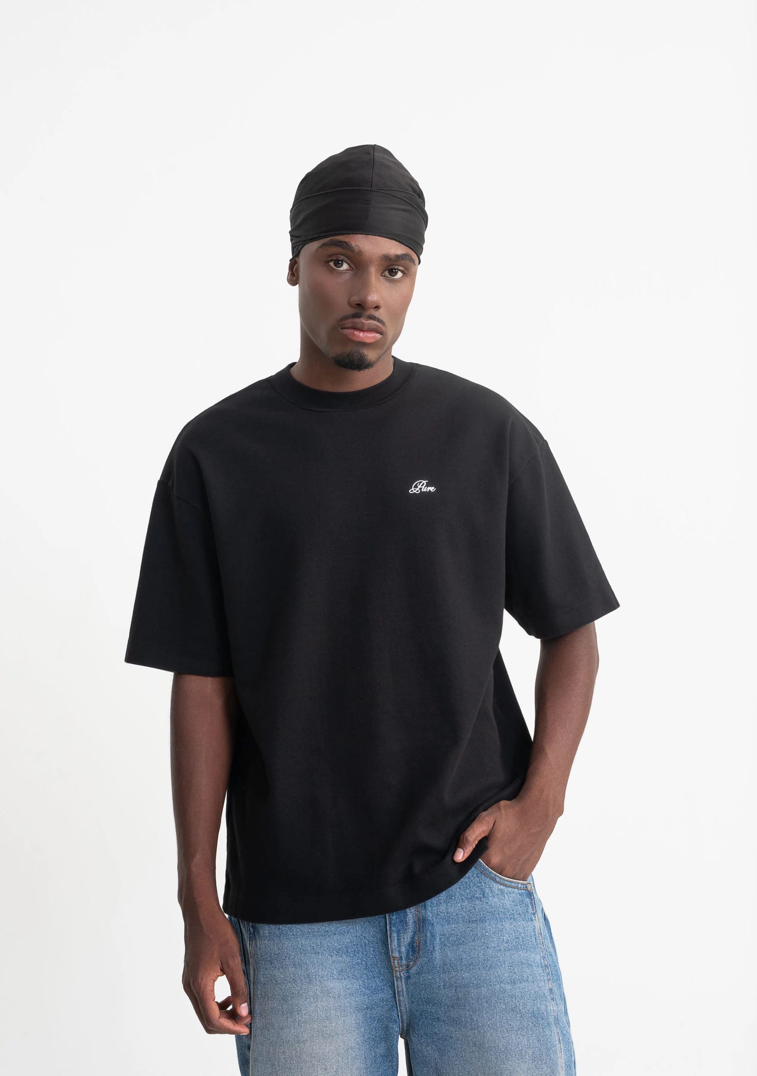 Rustic black t-shirt - imagen 2