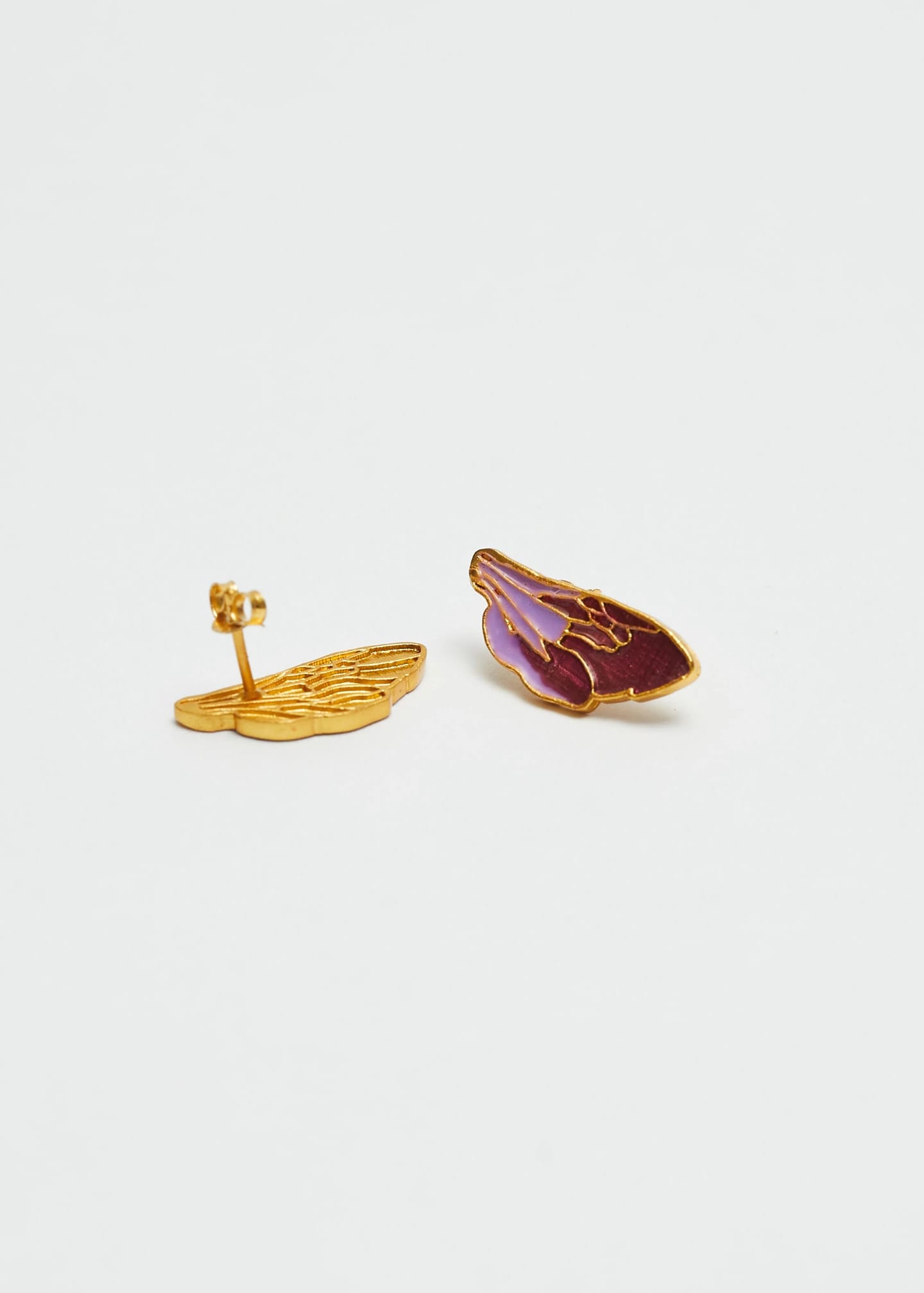Aretes Wing Ultravioleta - imagen 1