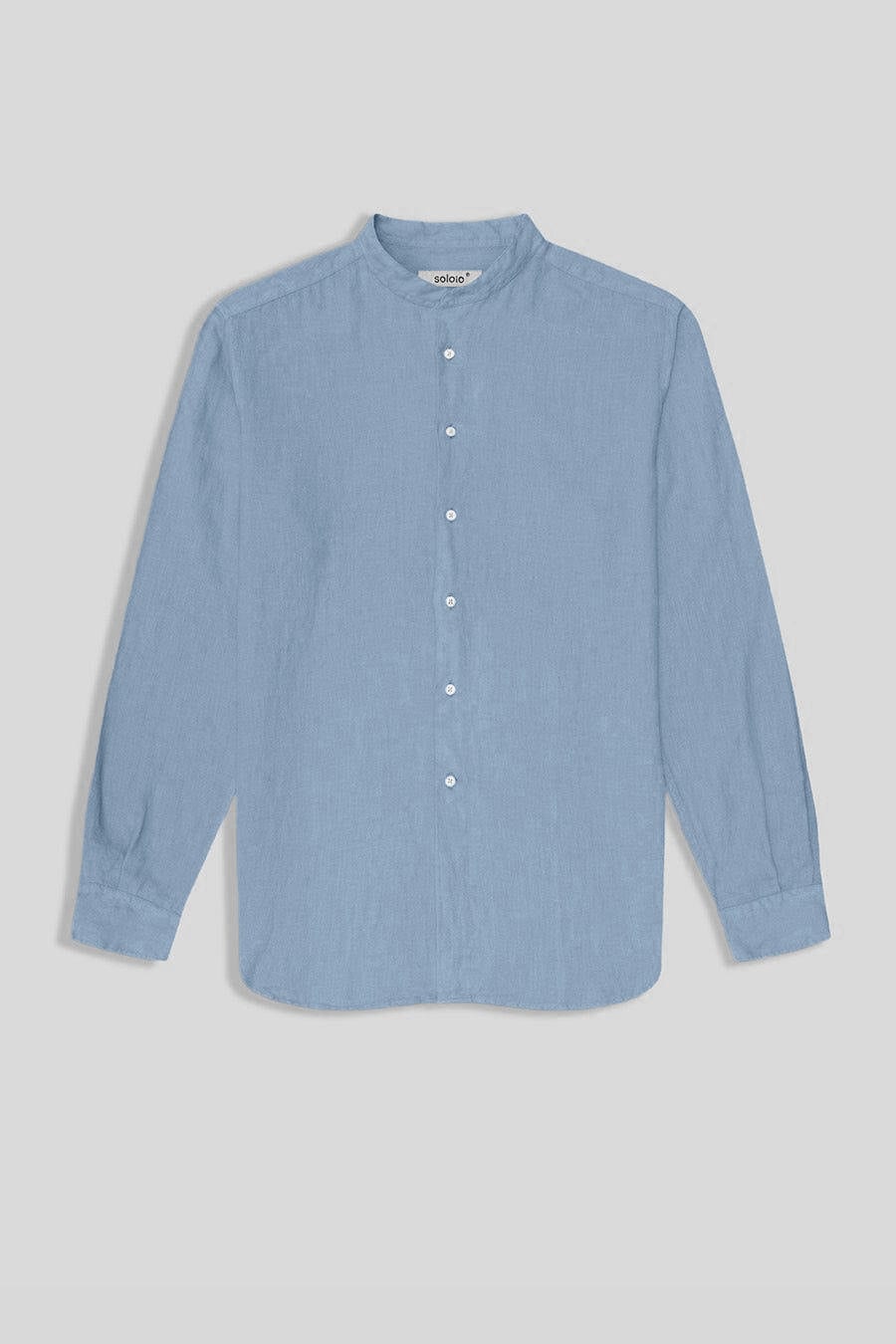 Men's linen shirt mao skyway - imagen 1