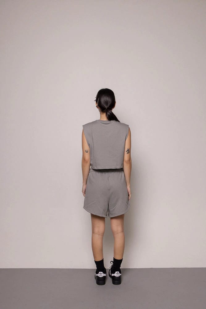 Short 8727 Sgo Dama-Gris - imagen 4
