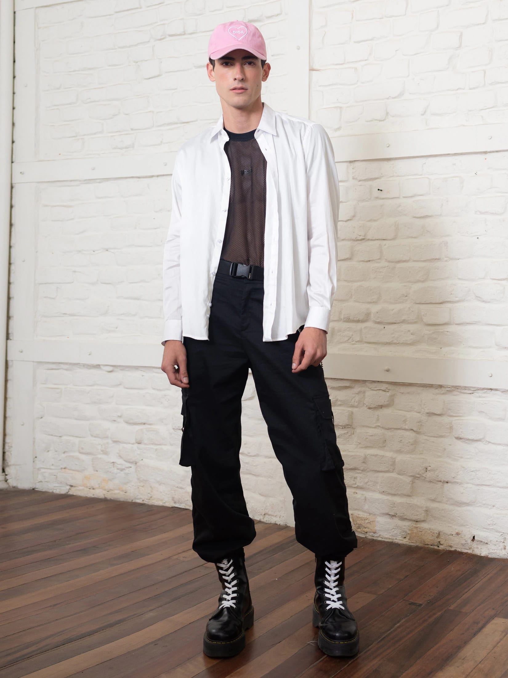 Party Oversized Shirt - White - imagen 2