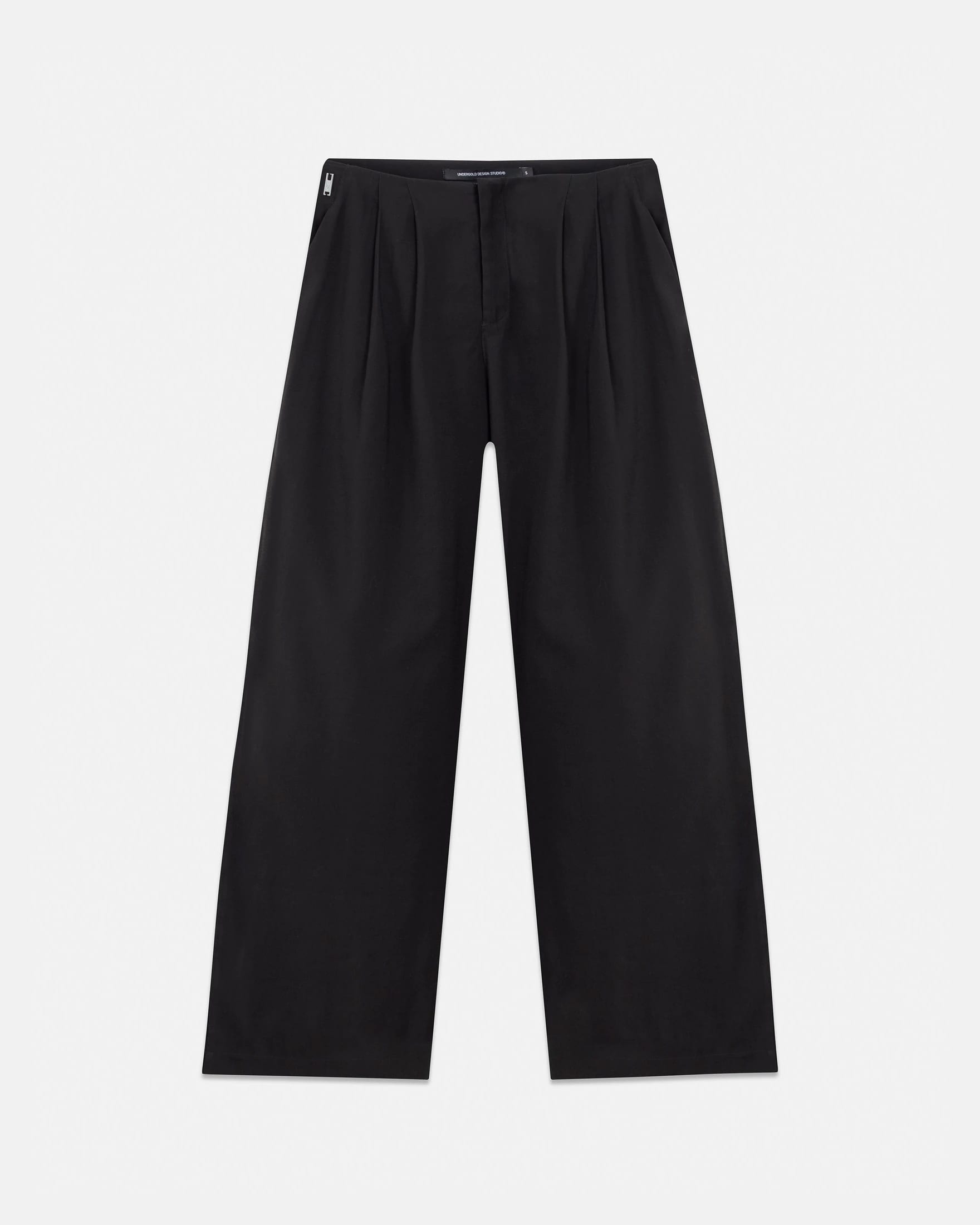 W Line Basic Wide Trousers Black - imagen 1