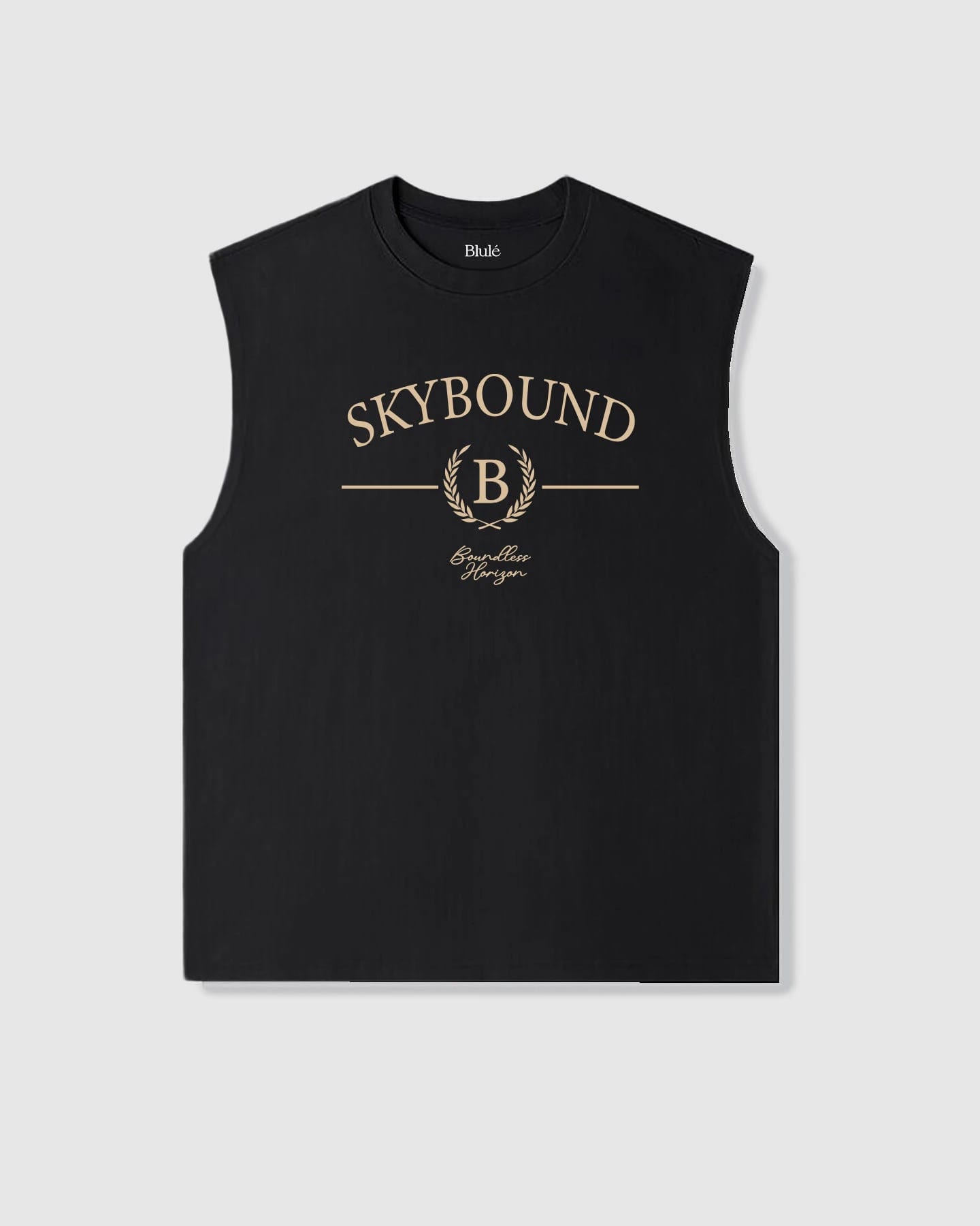 Oversized Sleeveless Skybound Black - imagen 1